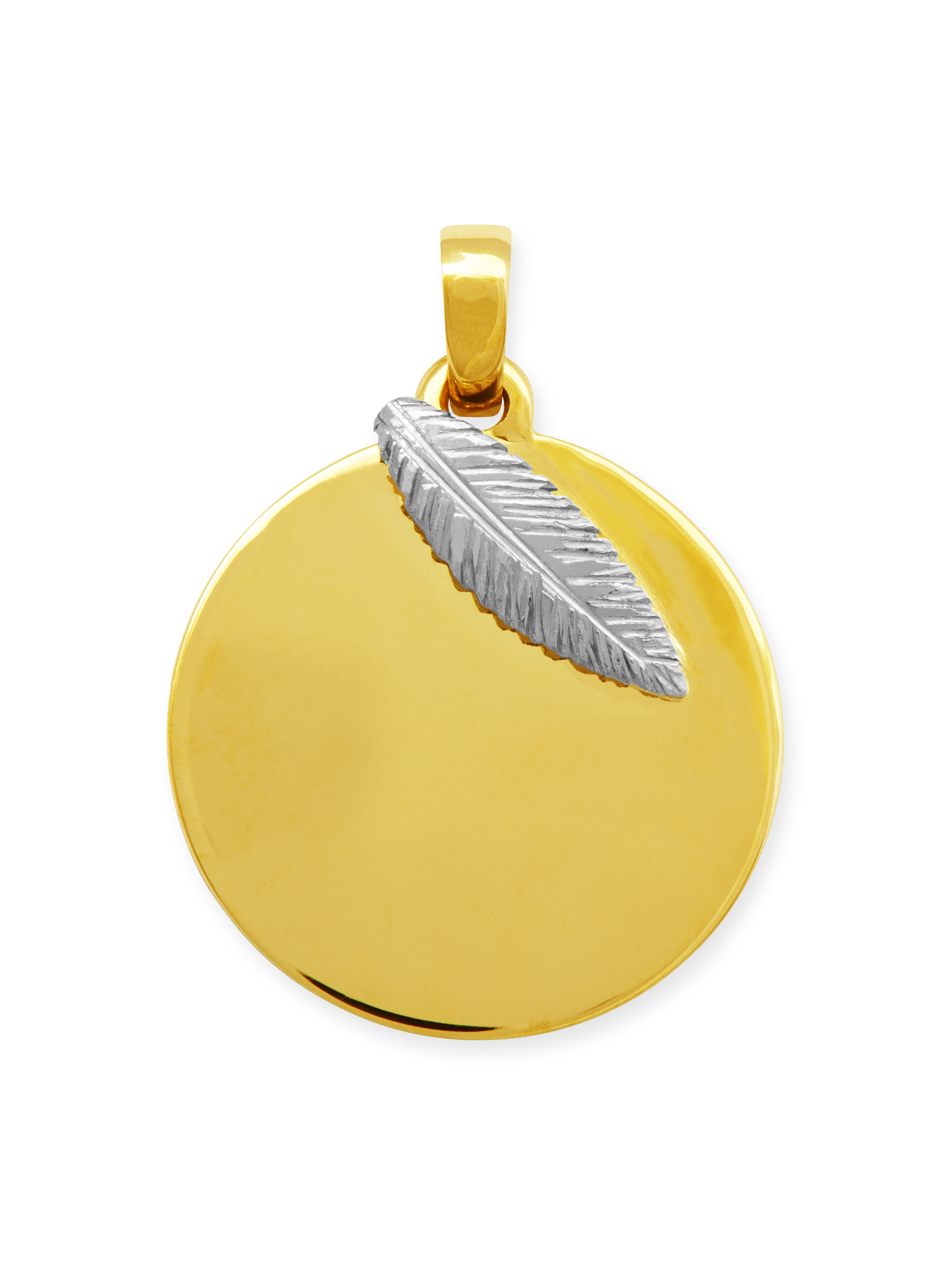 LESER Gravur Anhänger-750 Gelbgold 750 Weißgold-119234 LESER Gravur Anhänger-750 Gelbgold 750 Weißgold