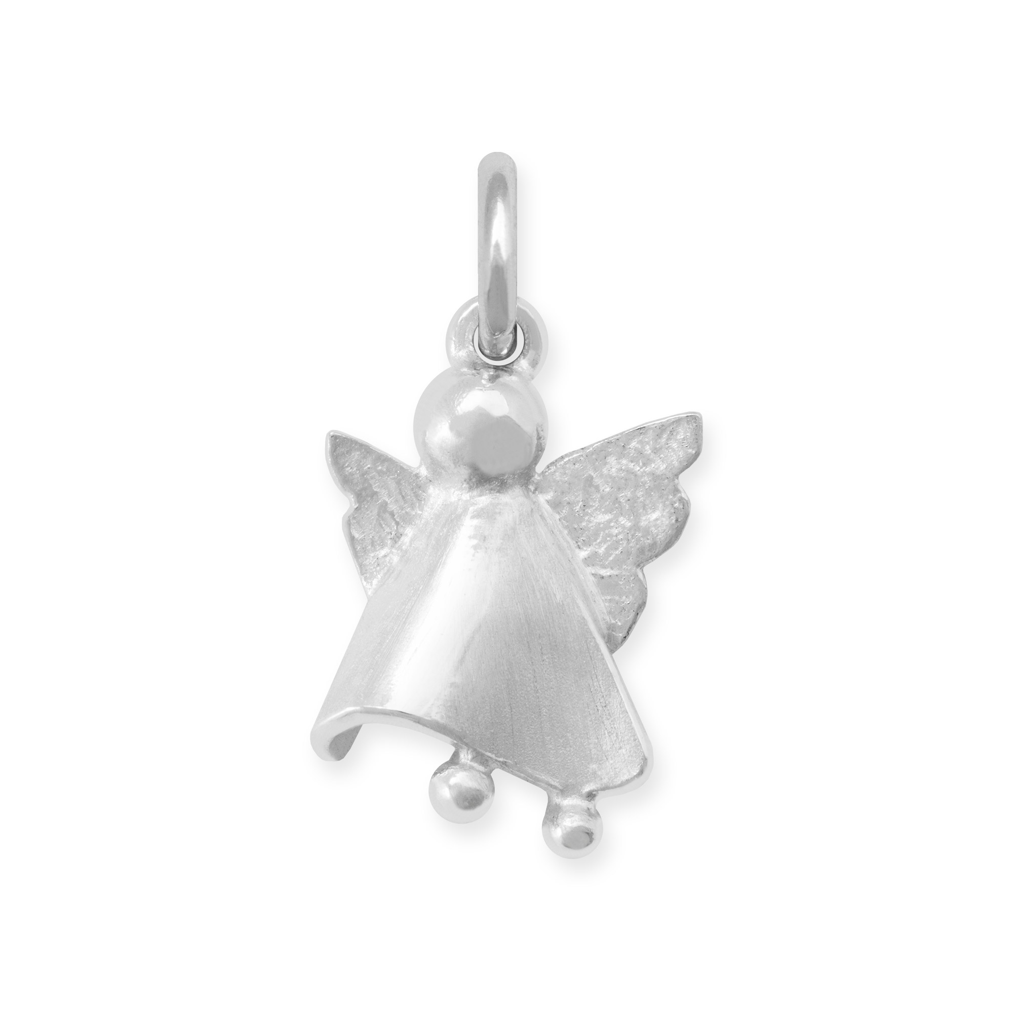 Schtzengel-Anhänger aus Silber klein
