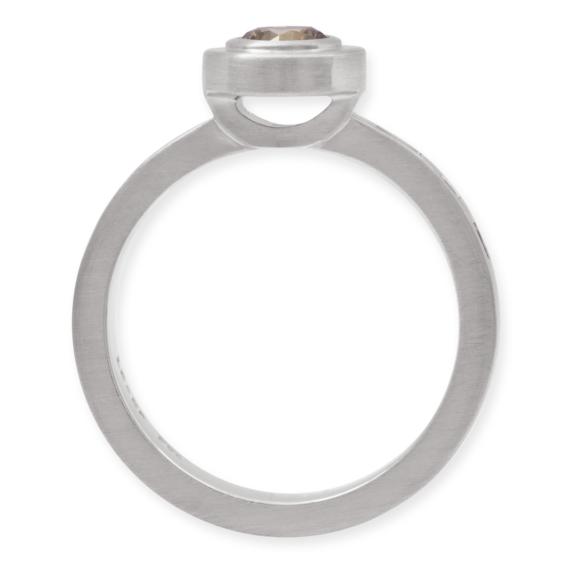 LESER Ring-750 Weißgold Brillant