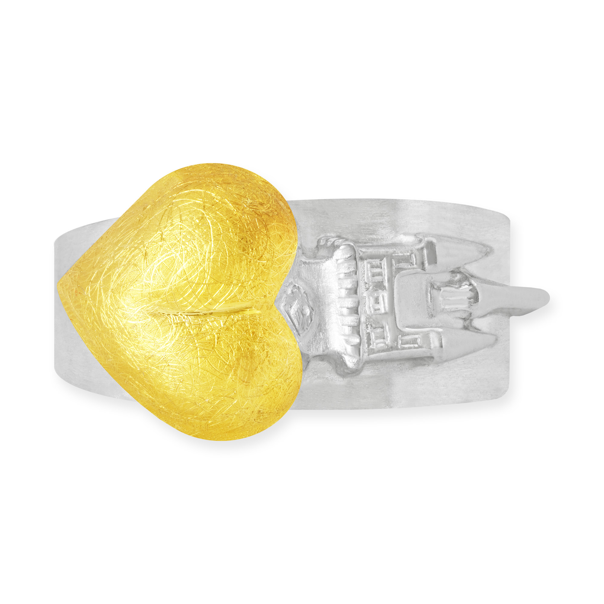 LESER Ring- Stadtturm Herz Gelbgold Weissgold Straubing