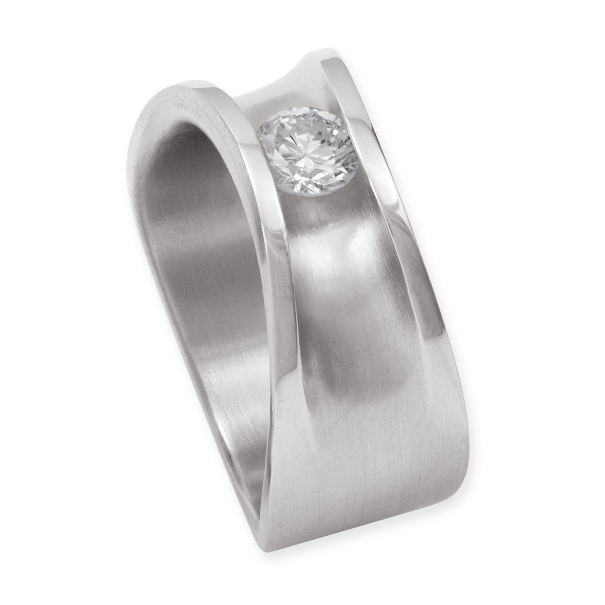 Ring- UNIKAT Brillant 750 Weissgold-113657 Ring- UNIKAT Brillant 750 Weissgold