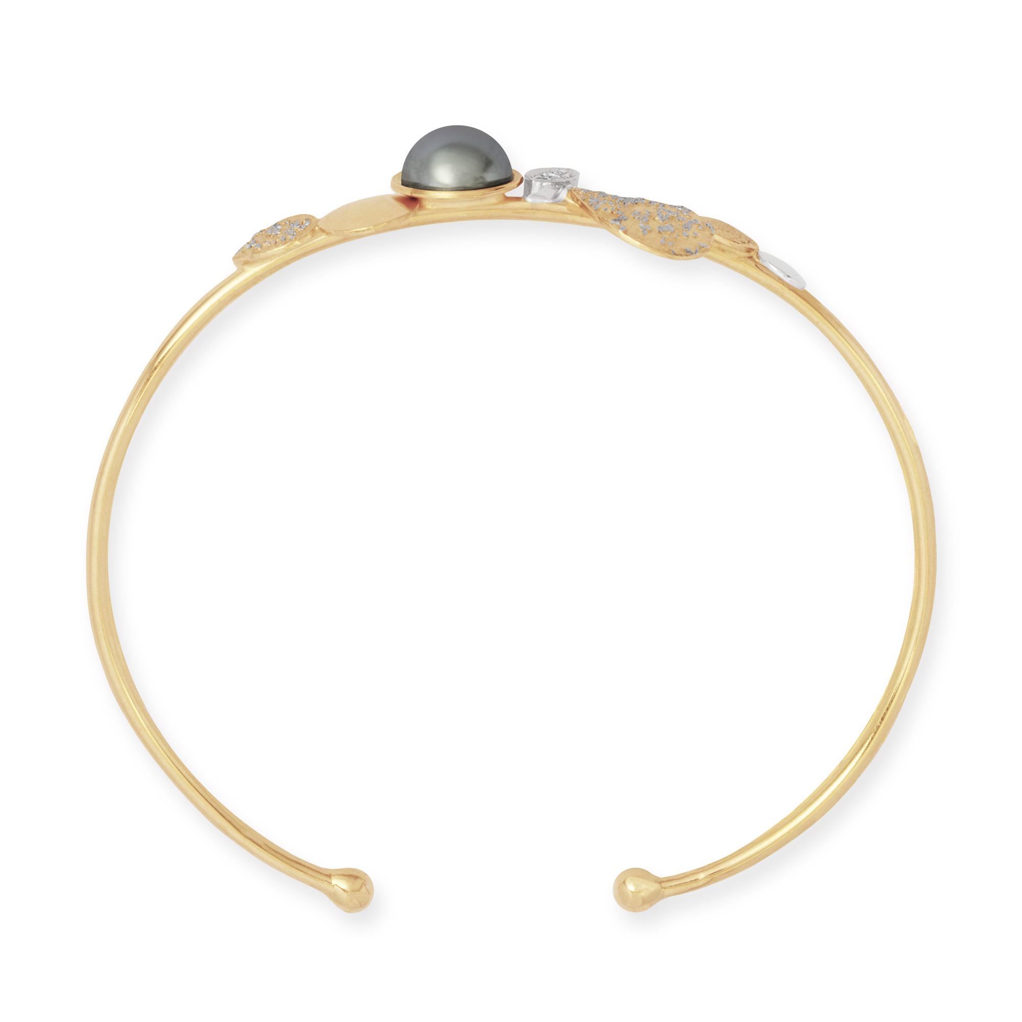 LESER-Sparkle-Armspange-750REG-TahitiPerle LESER-Sparkle-Armband-750REG-TP-121377