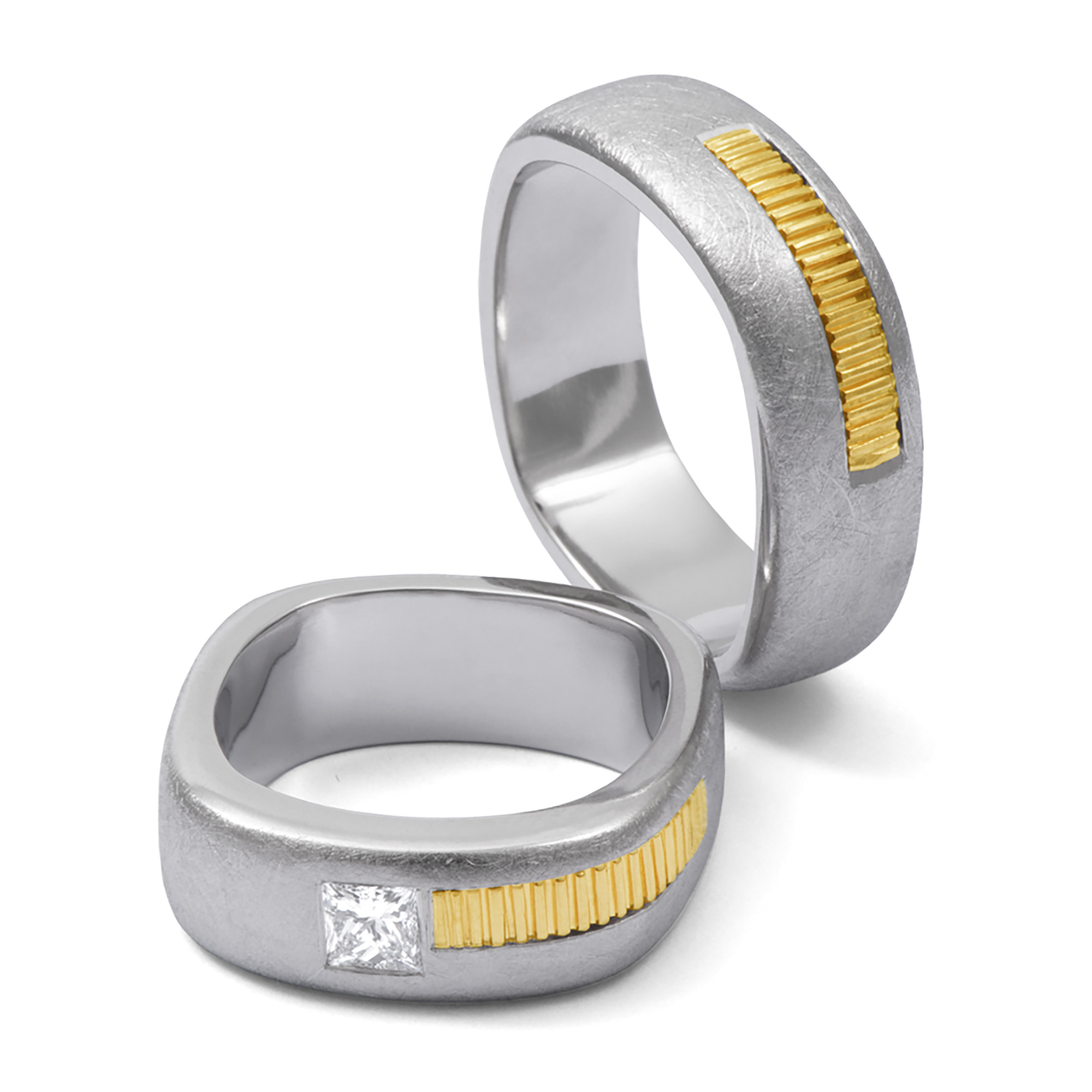 LESER Trauring - 750WG -750GG LESER Trauring - 750WG -750GG