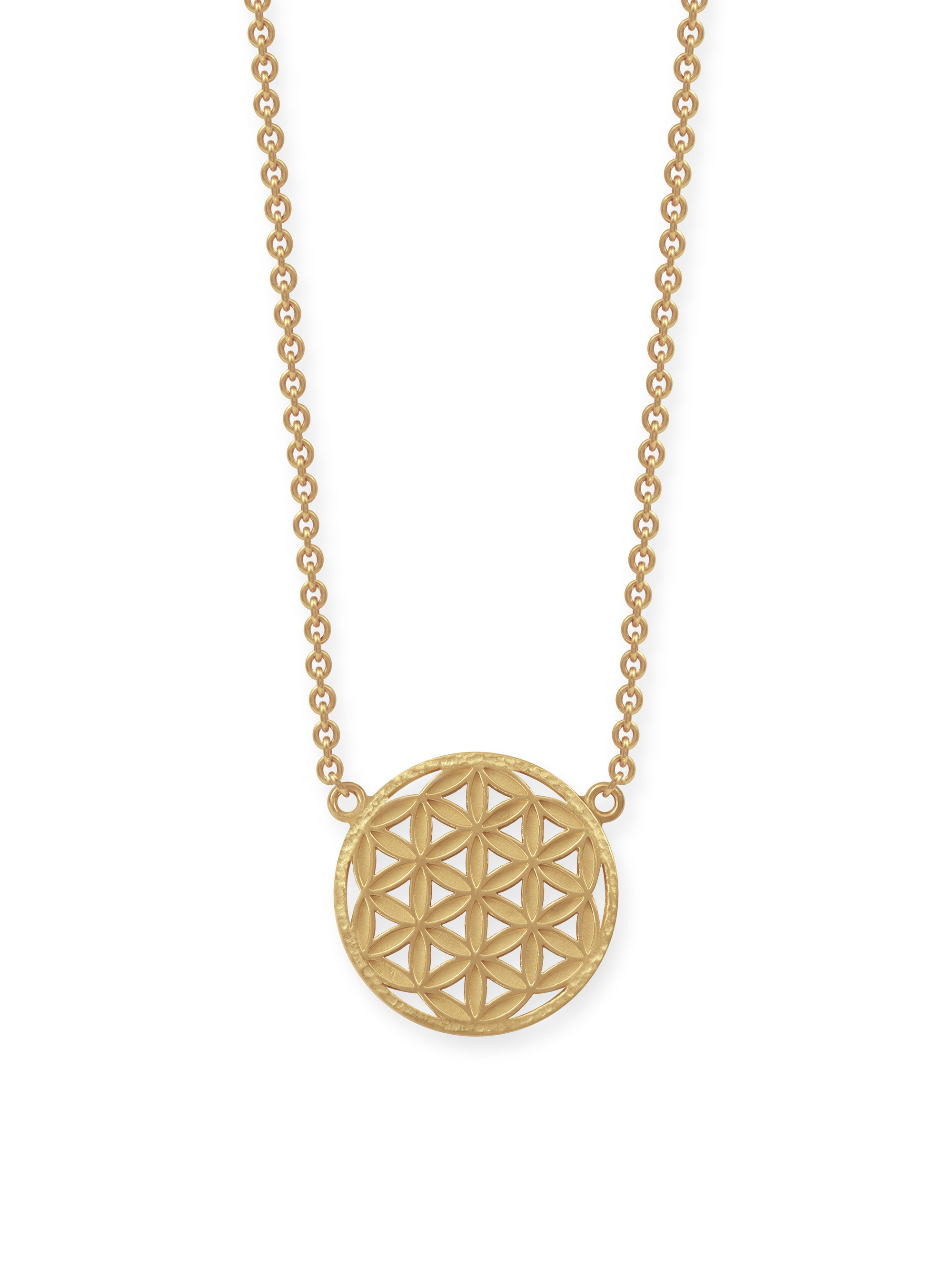 LESER Collier- Blume des Lebens 750 Rotgold LESER Collier- Blume des Lebens 750 Rotgold