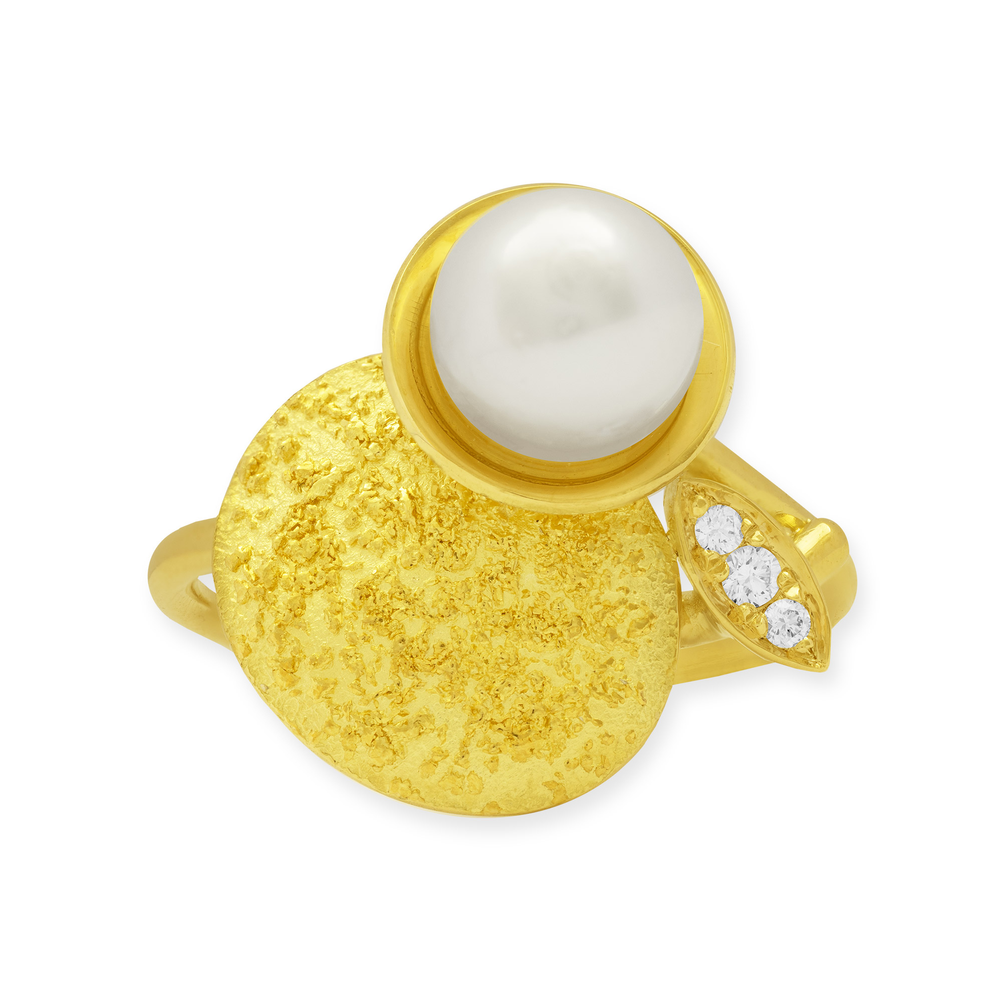 LESER-Sparkle-Perle-Ring-750GG LESER-Sparkle-Ring-P-750GG-121305