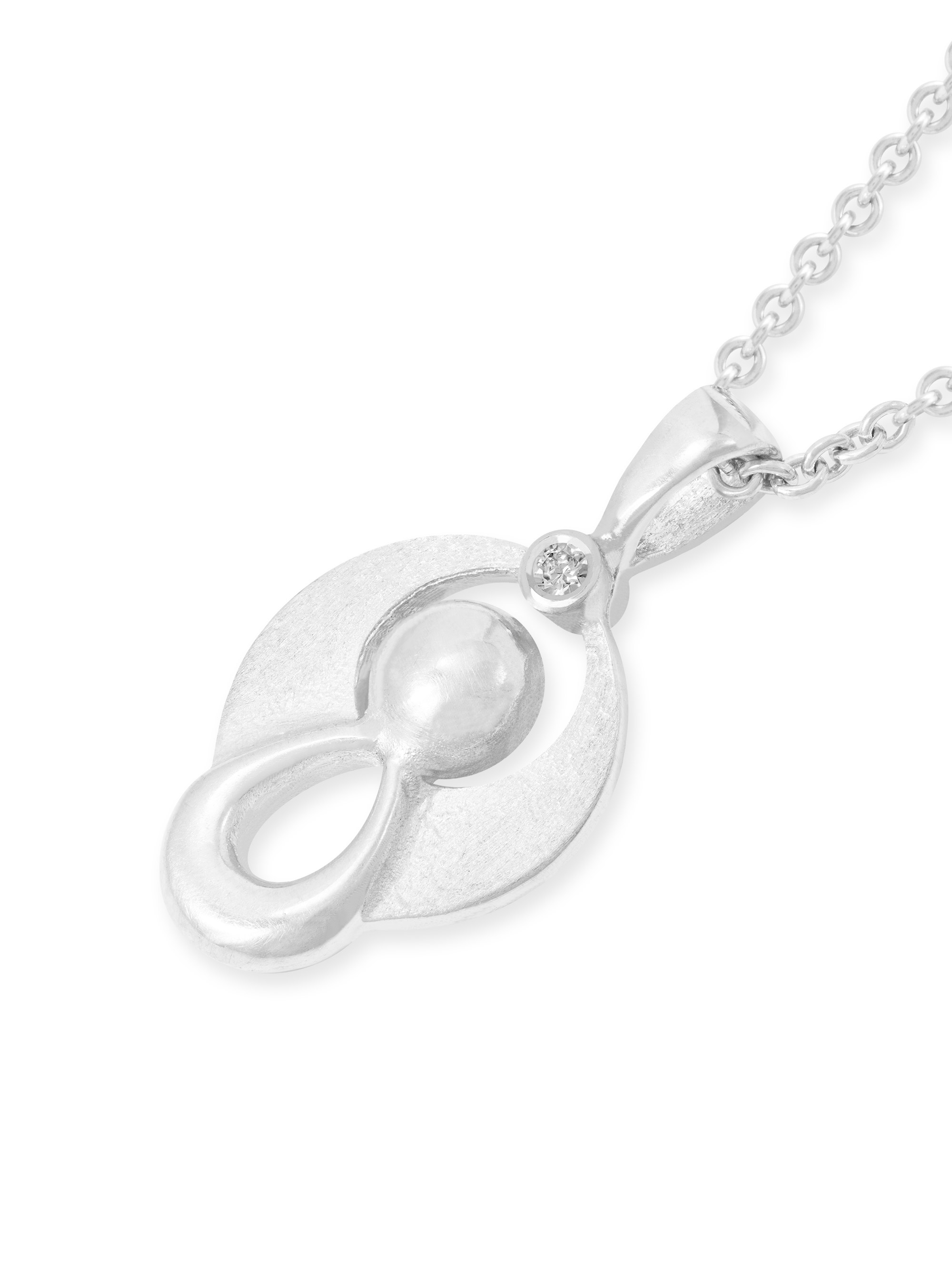 LESER Anhaenger- Engel 925 Silber Brillant