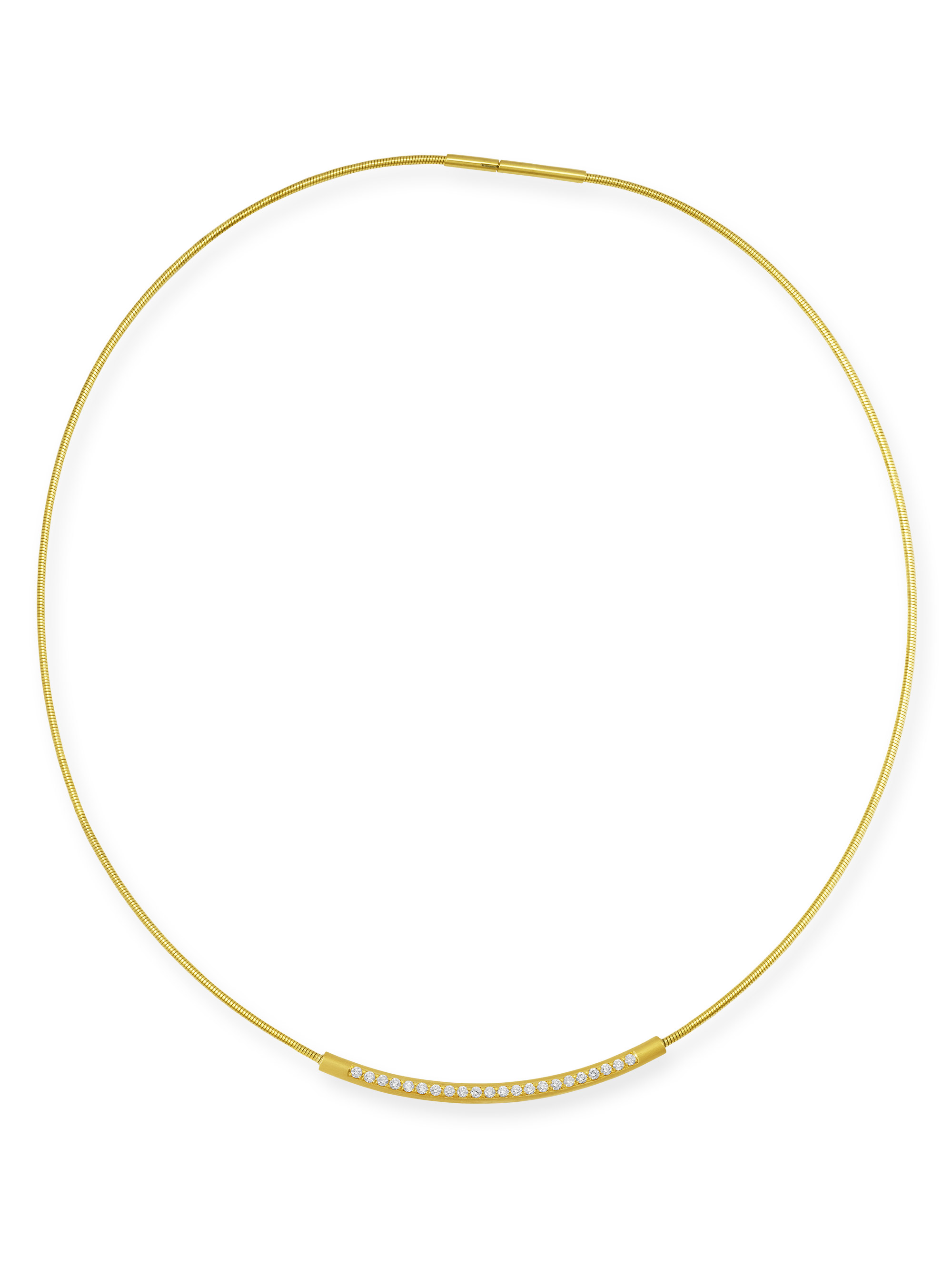 LESER Collier-Gelbgold, Brillanten - 123732