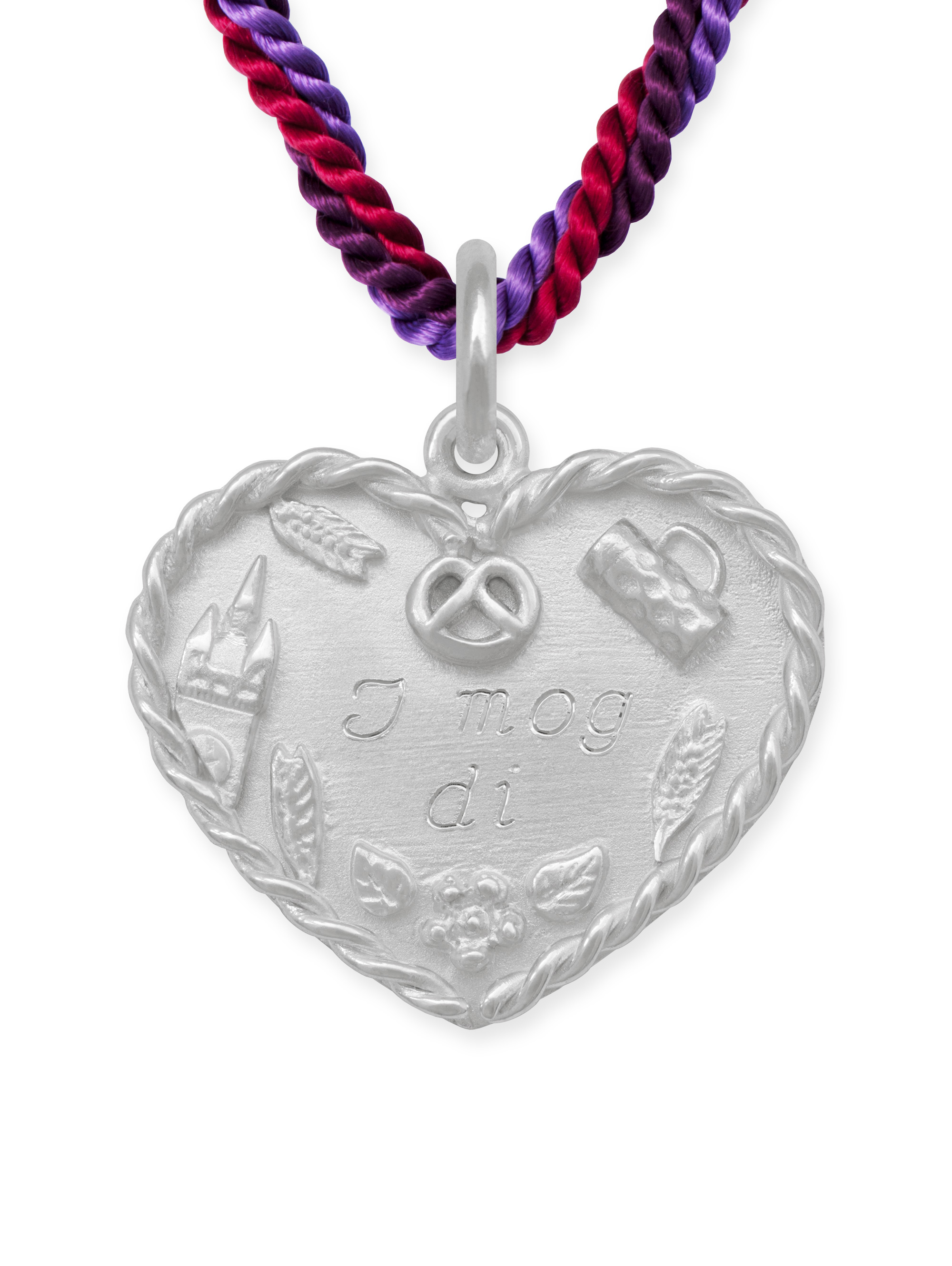 LESER Anhaenger-Volksfestherz-Gravur-750WG-I-mog-di LESER Anhaenger-Volksfestherz-Gravur-750WG-I-mog-di