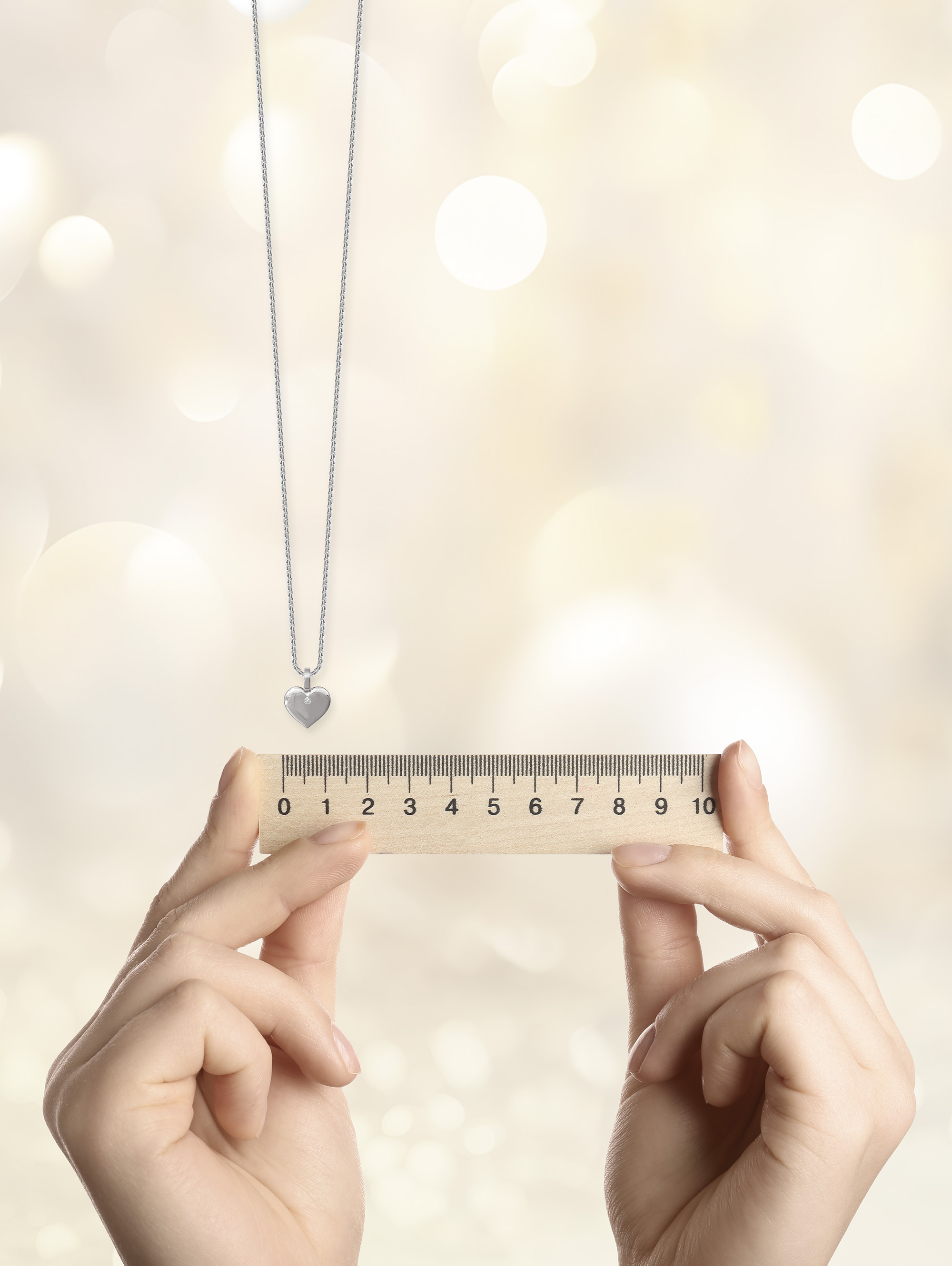 Anhänger Herz mit Brillant