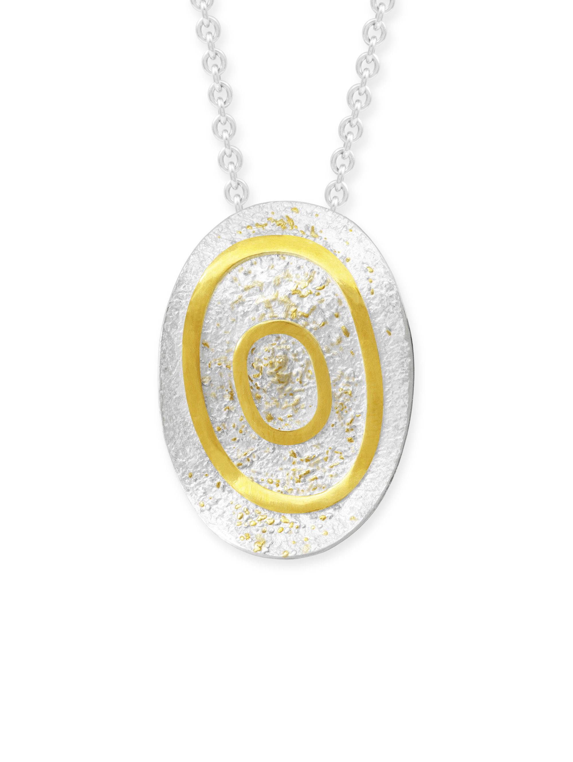 LESER Anhaenger-925Silber-Gelbgold LESER Anhaenger-925Silber-Gelbgold