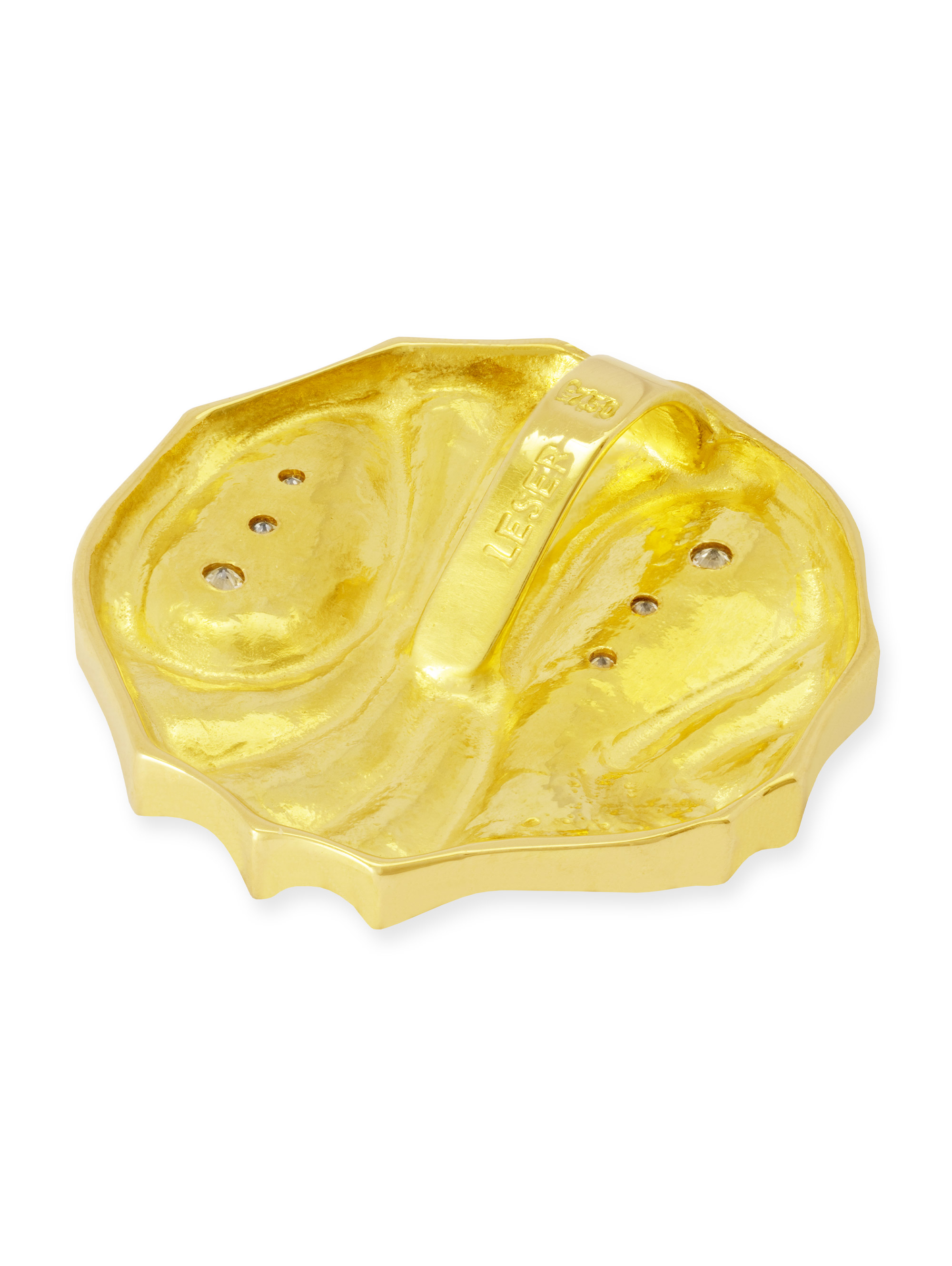 LESER Duene-Anhaenger Gross-750GG-Brillanten-103776 LESER Duene-Anhaenger Gross-750GG-Brillanten-103776