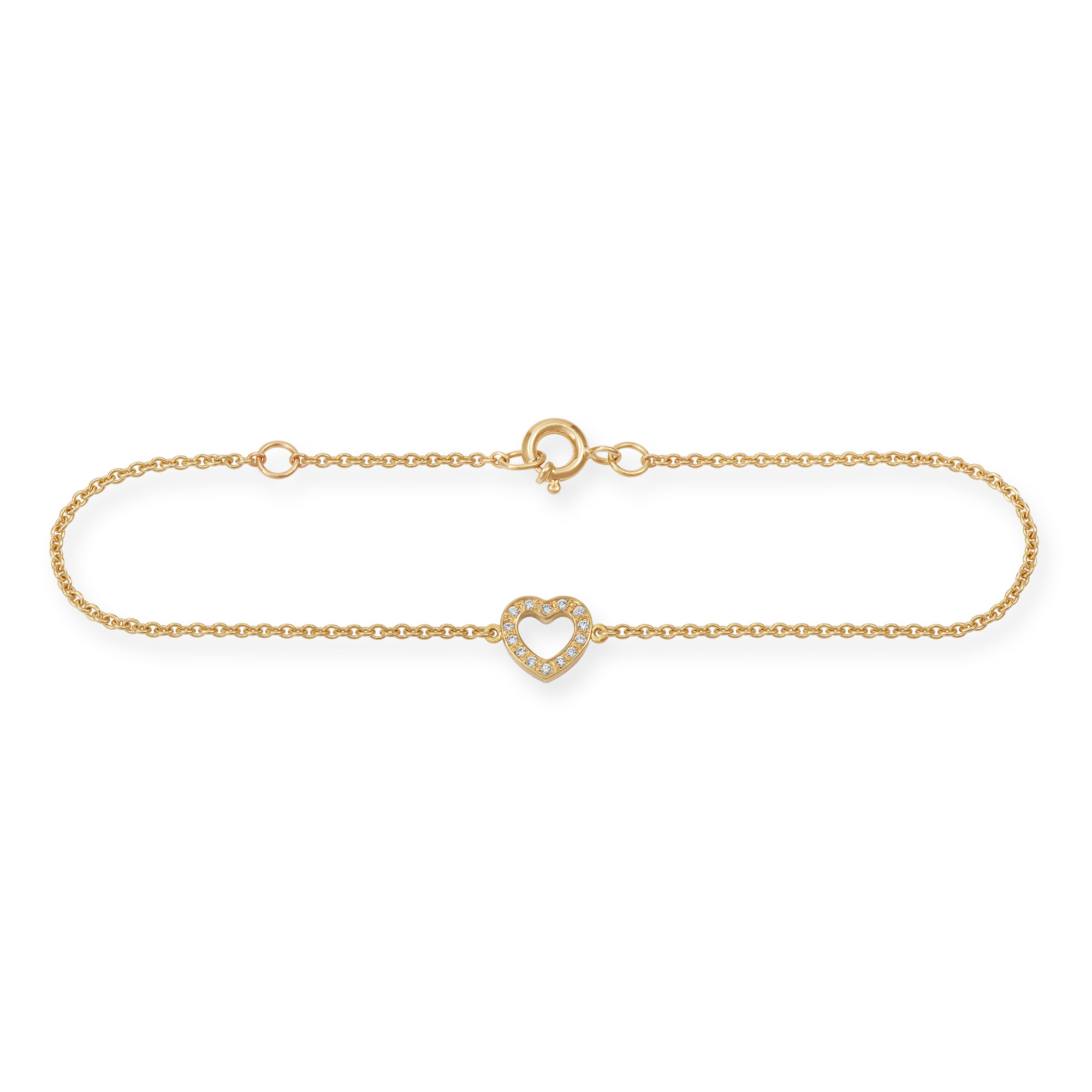 LESER Armband- 750 Rotgold Brillanten