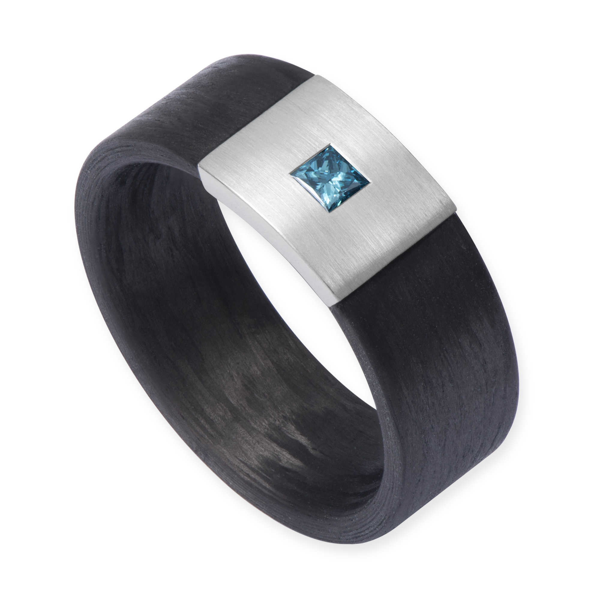 LESER Ring- Carbon Blaue Diamant LESER Ring- Carbon Blaue Diamant