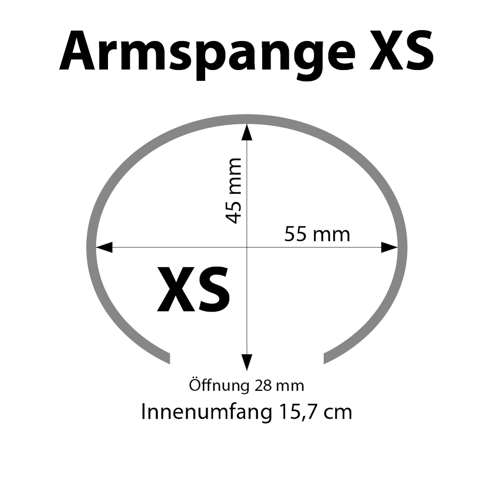 Armspange1_XS Armspange Biene "Honey"