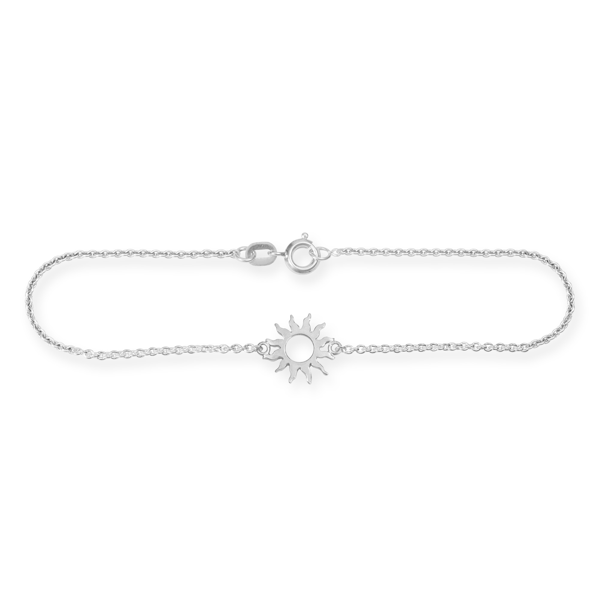 LESER Sonne Mond Strand-Sonne-Armband-925 Silber