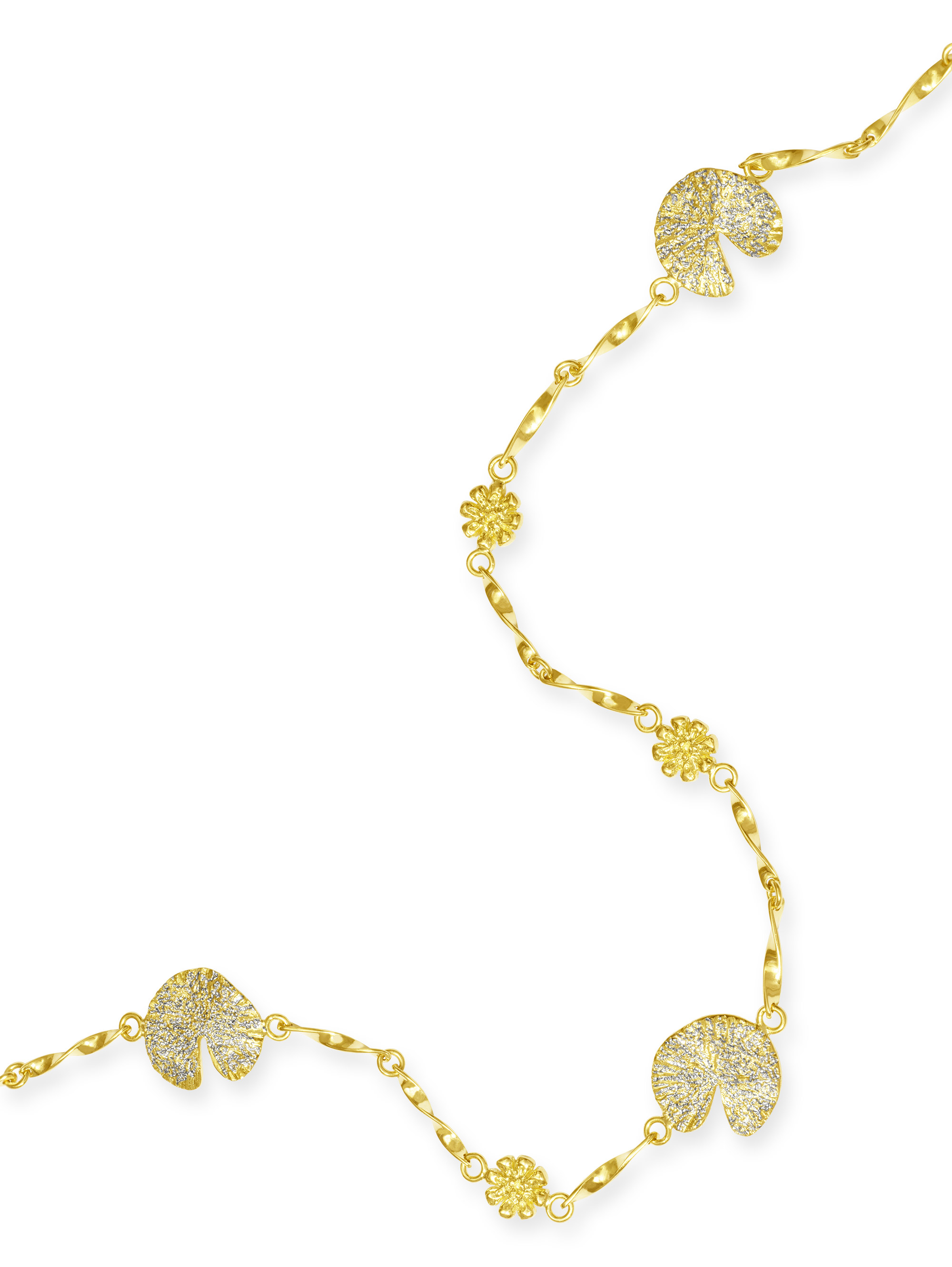 LESER Collier- Seerose 750 Gelbgold-122035 LESER Collier- Seerose 750 Gelbgold-122035