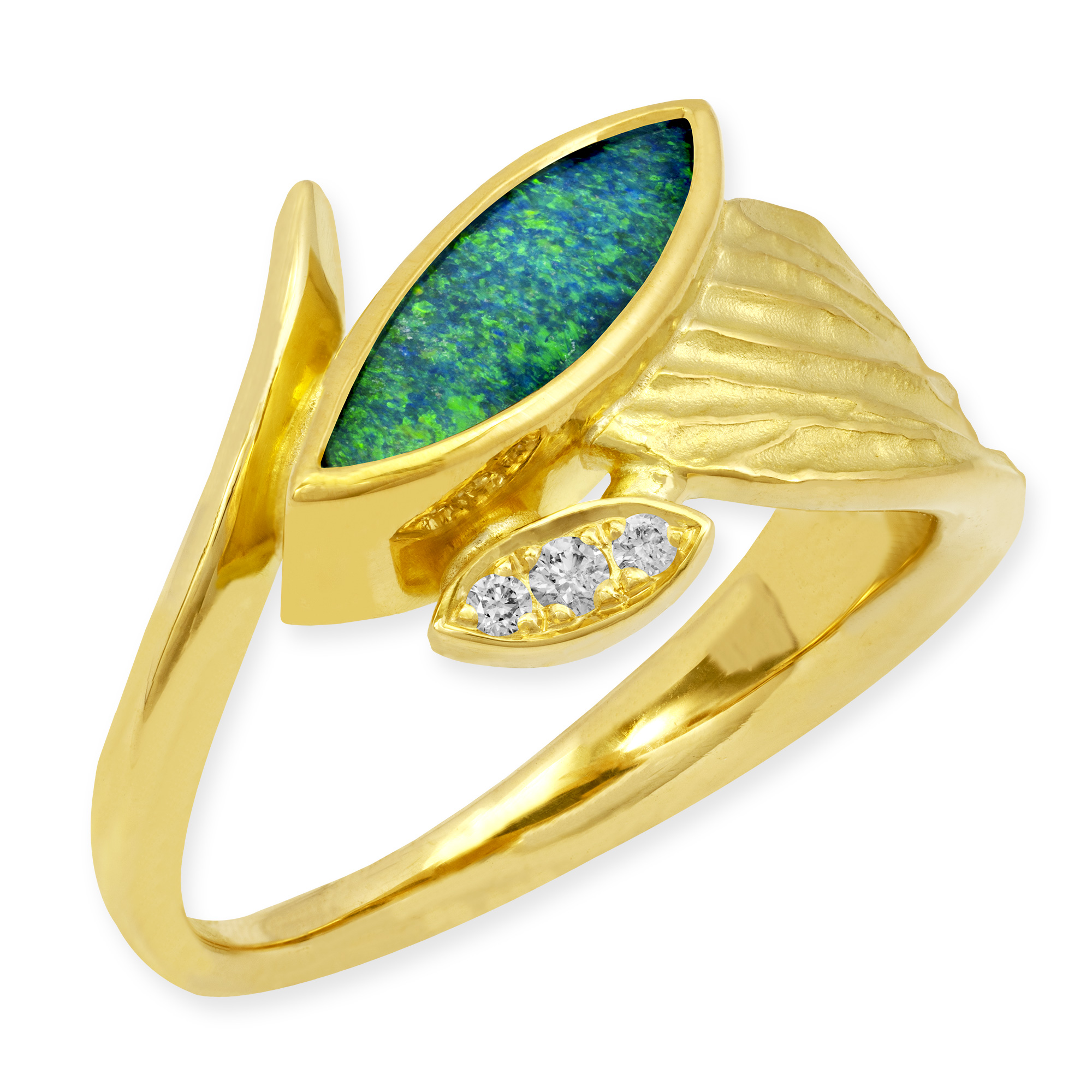 Albero-Gelbgold-Opal-Ring-121790 Albero-Gelbgold-Opal-Ring-121790