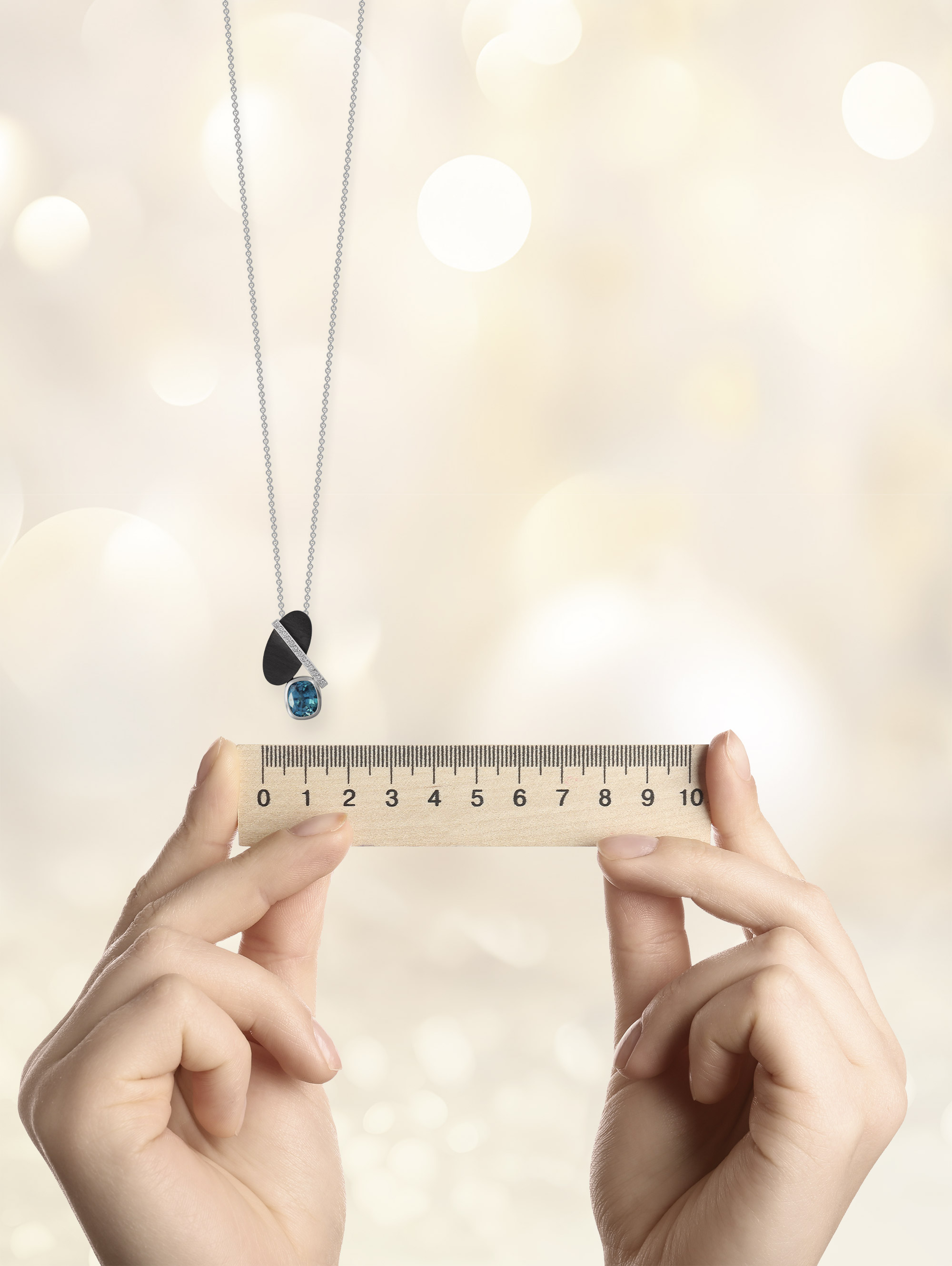 Schmuck mit Lineal -117453