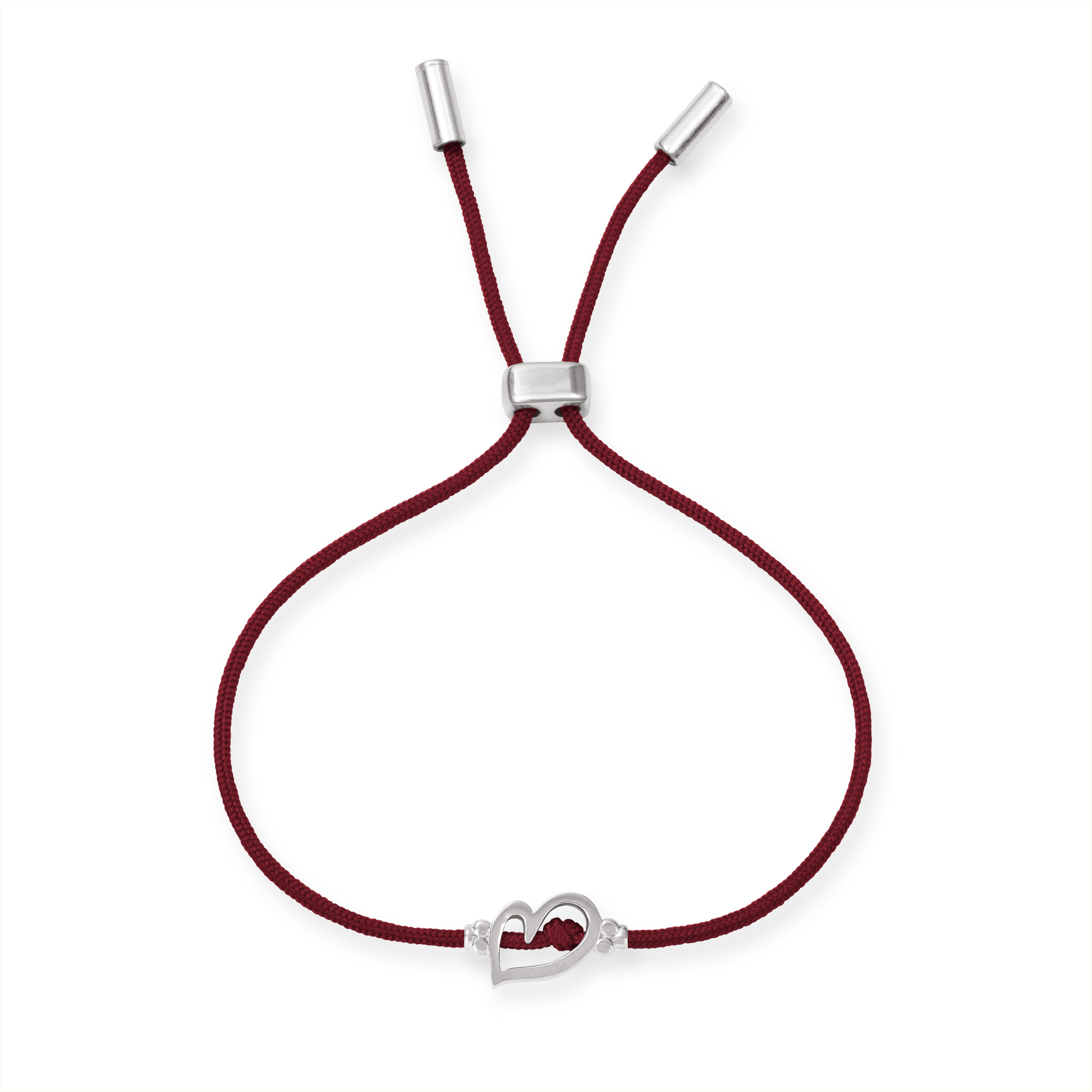 LESER Armband- Herz 750 Weissgold