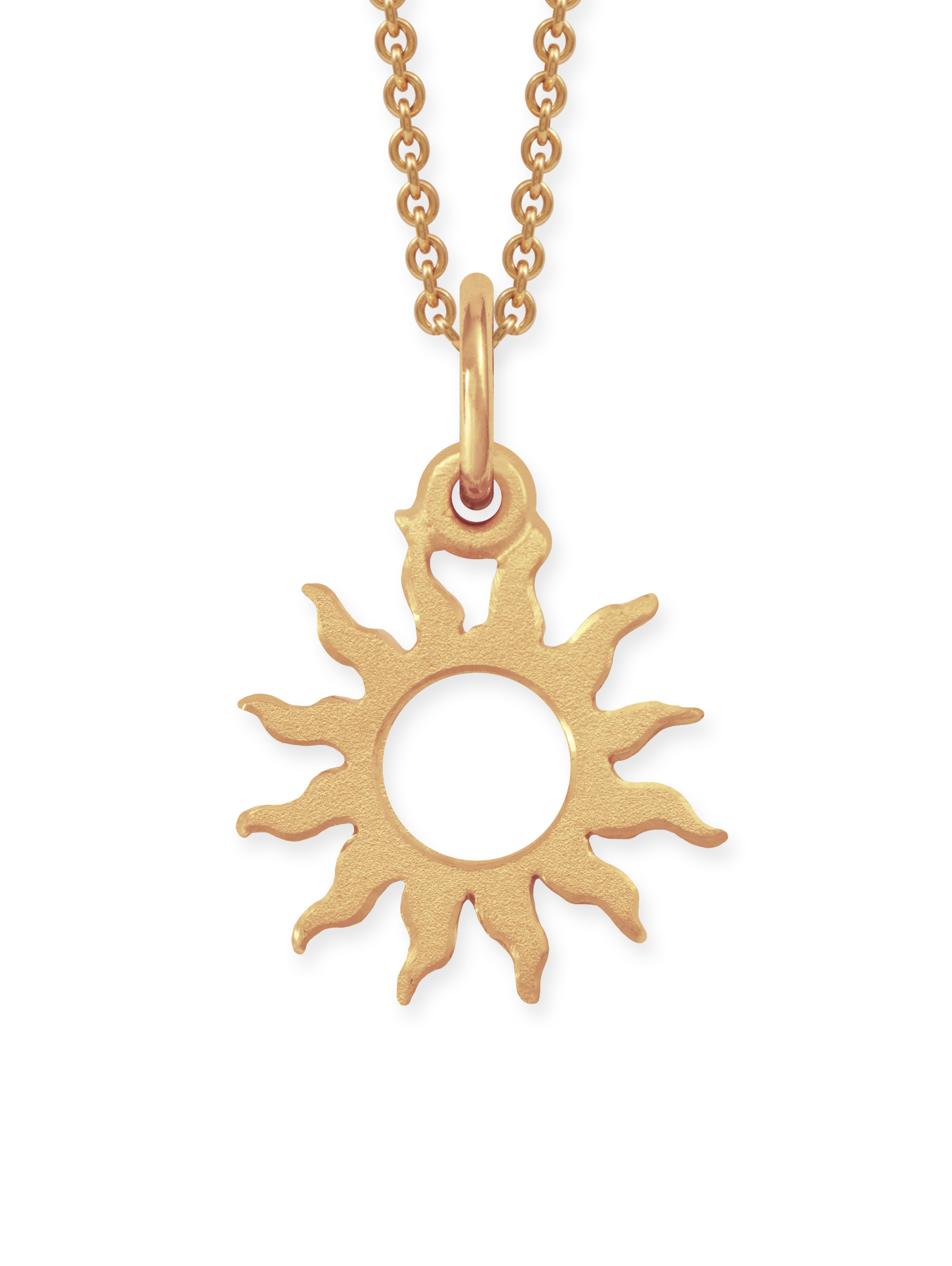 LESER Sonne Mond Strand-Anhaenger-Sonne-750 Rotgold LESER Sonne Mond Strand-Anhaenger-Sonne-750 Rotgold