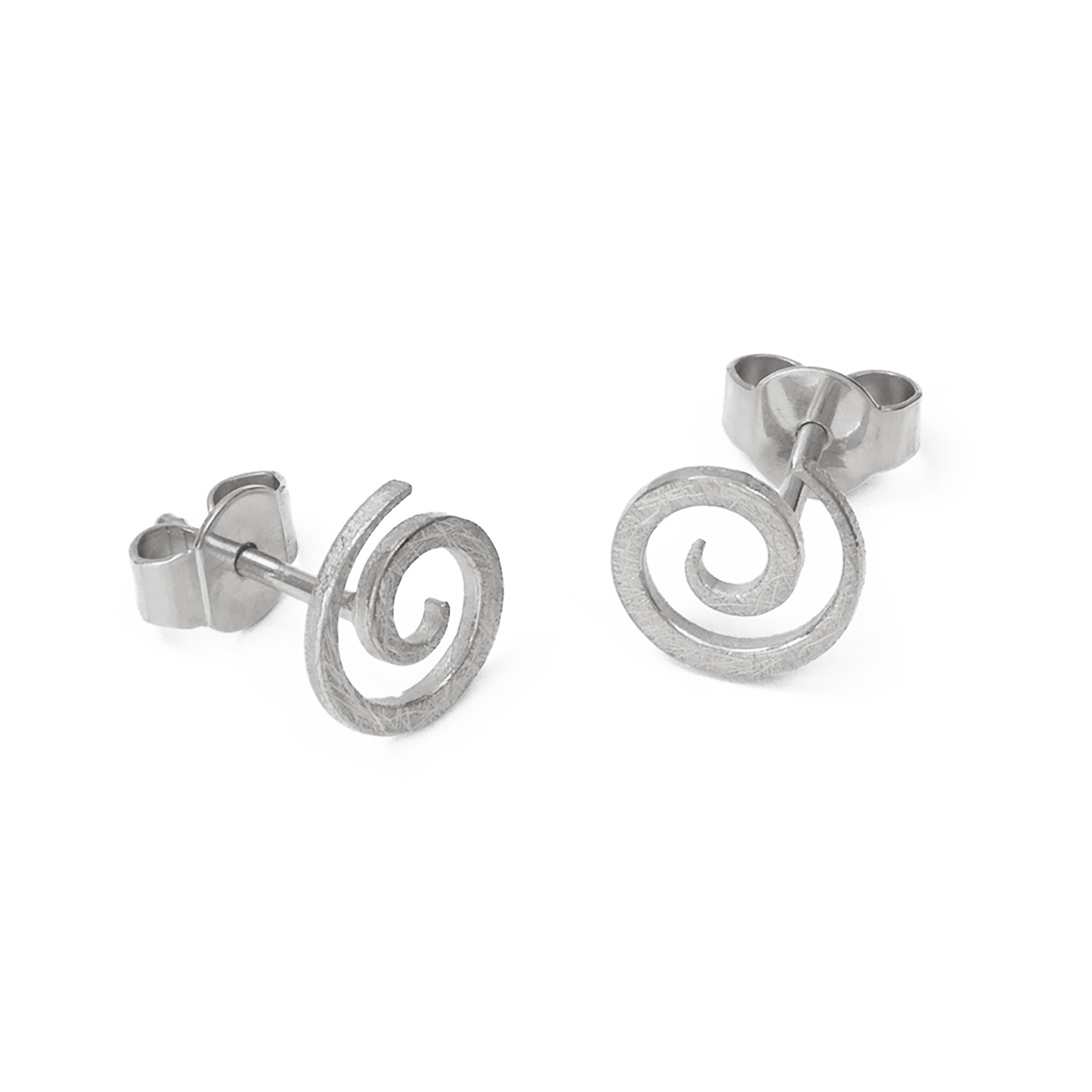 LESER Ohrstecker-Spirall 750 Weissgold-114012-PROV LESER Ohrstecker-Spirall 750 Weissgold
