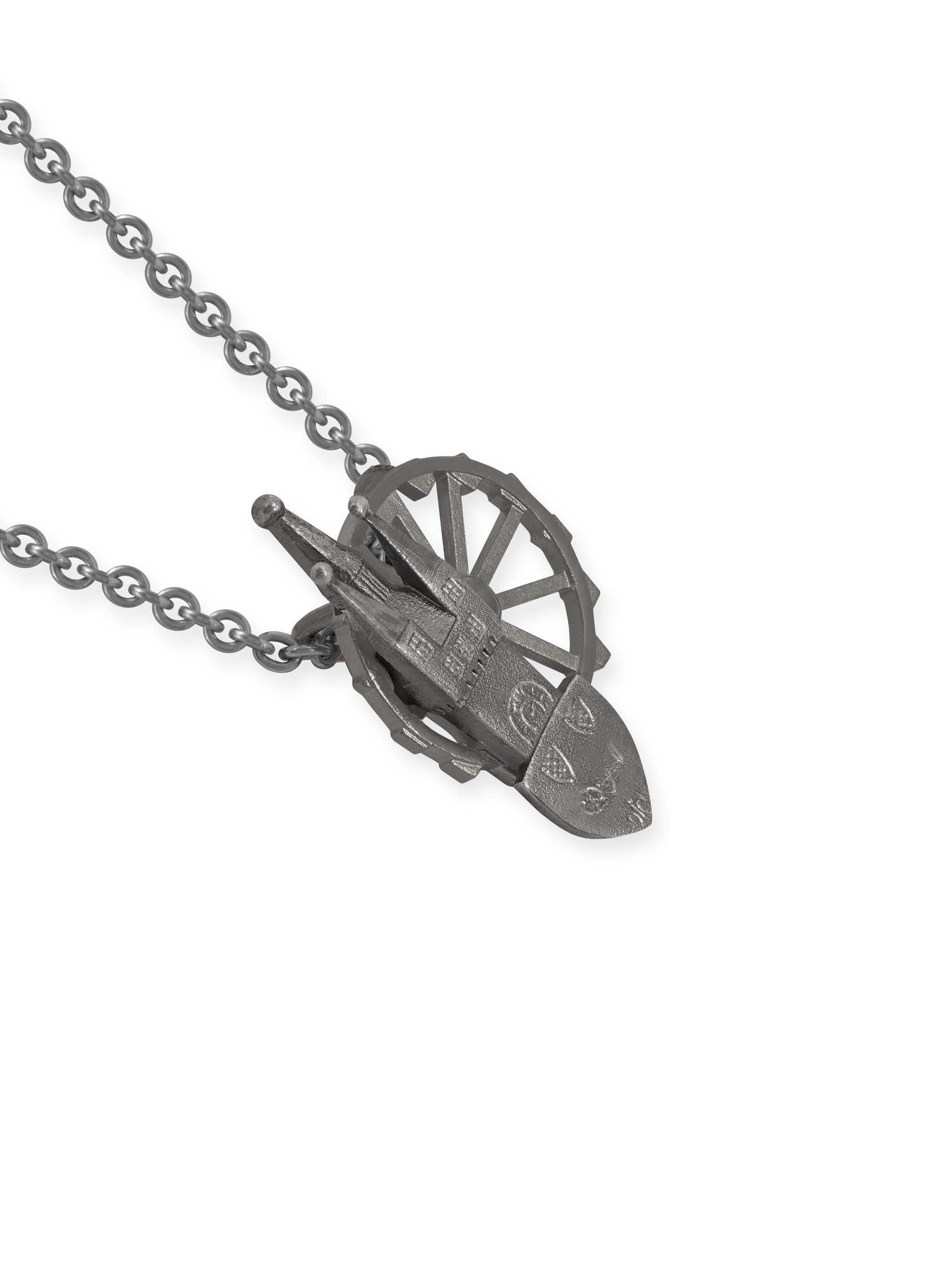 LESER Anhaenger- Stadtschmuck Riesenrad Straubing Silber