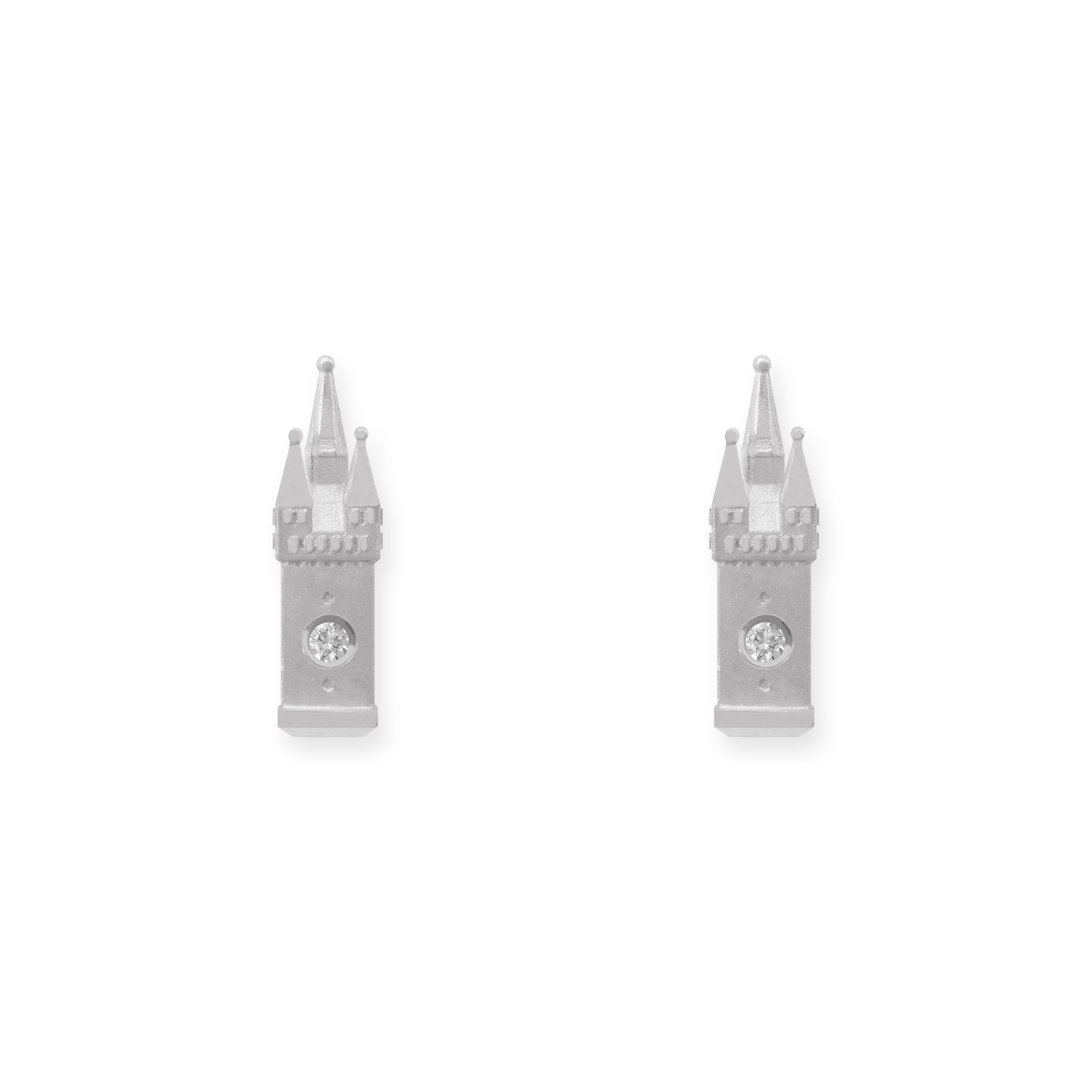 LESER Ohrstecker-Brillant-750WG