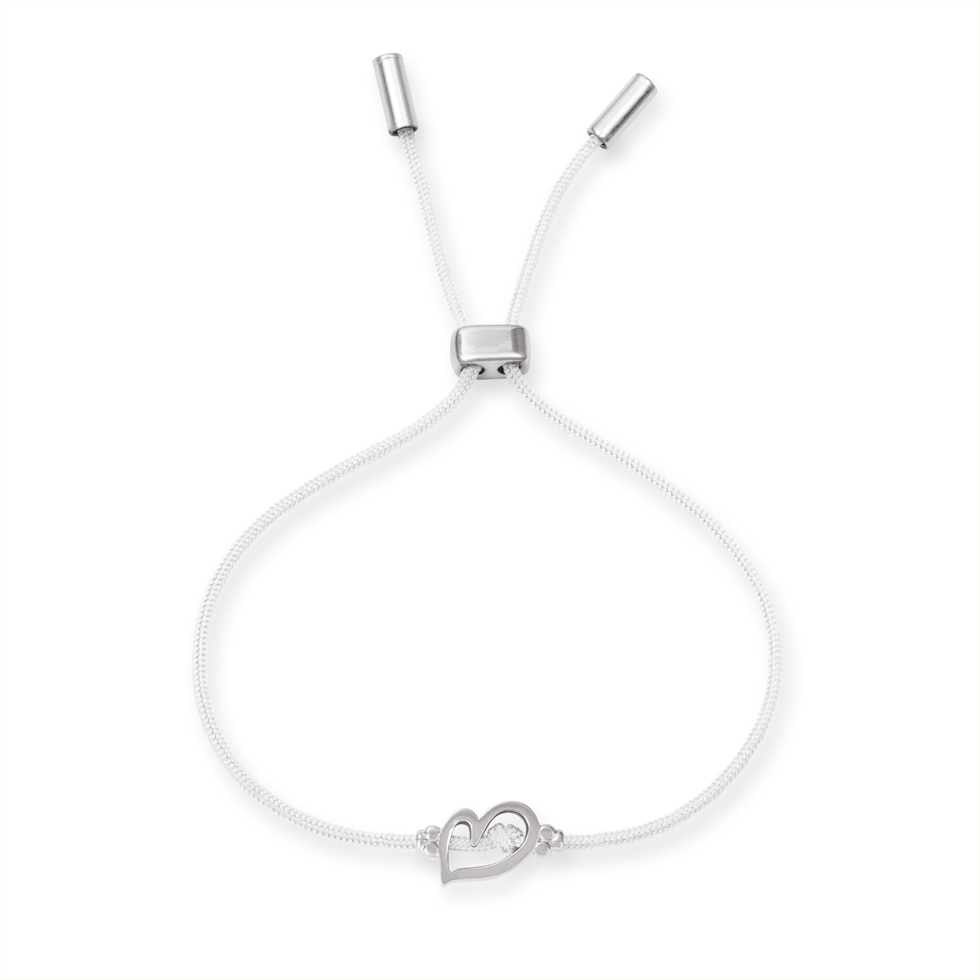 LESER Armband- Herz 750 Weissgold