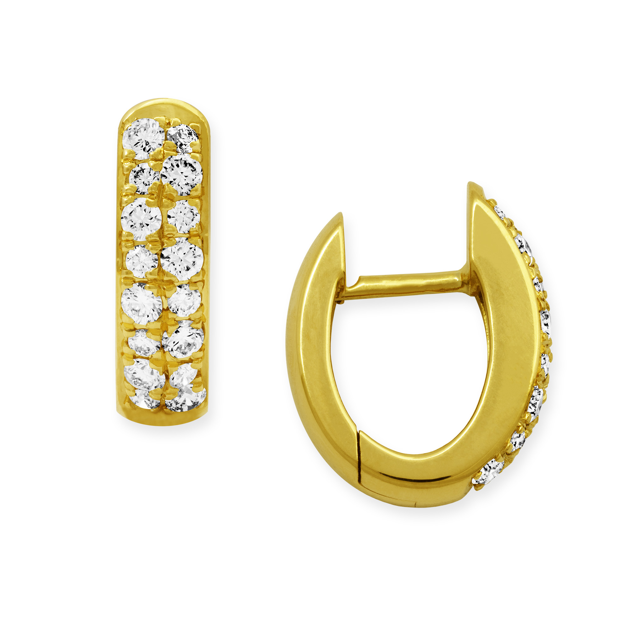 LESER Creolen-750GG-Brillanten LESER Creolen-750GG-Brillanten