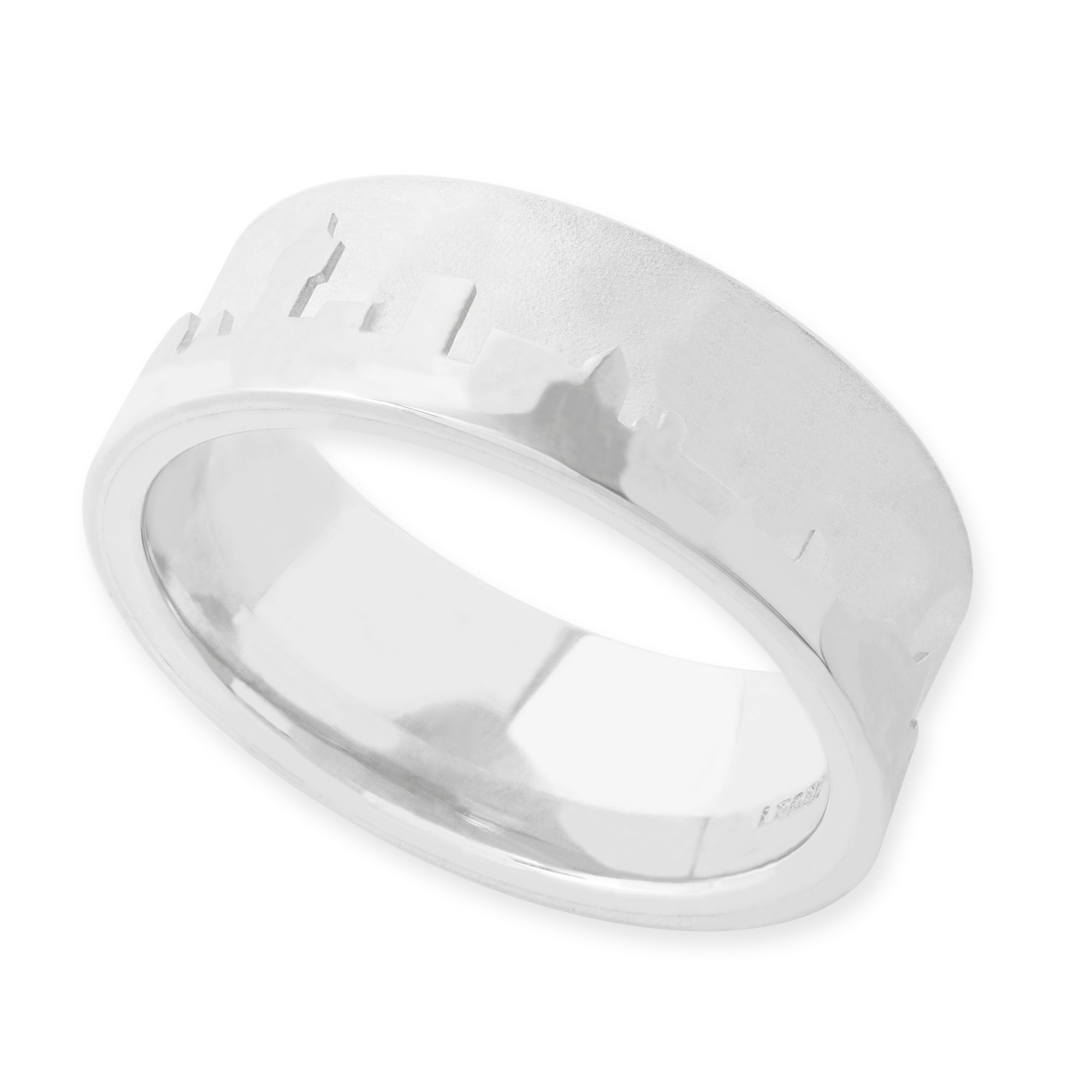 LESER Ring- Stadtsilhouette Silber