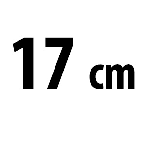 17 cm