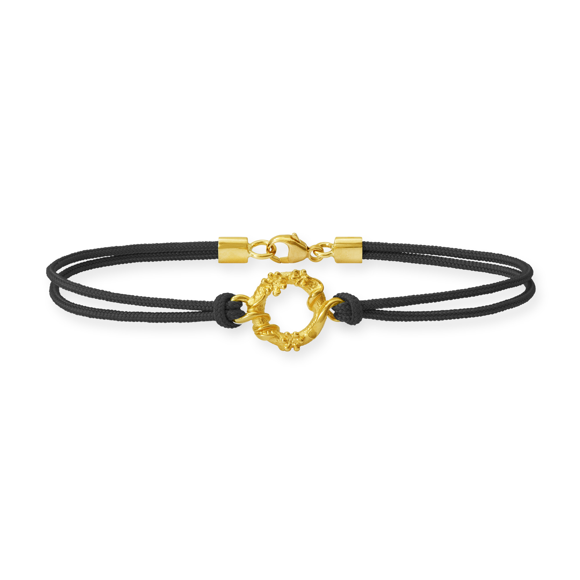 LESER Bluetentraum-Armband 750 Gelbgold