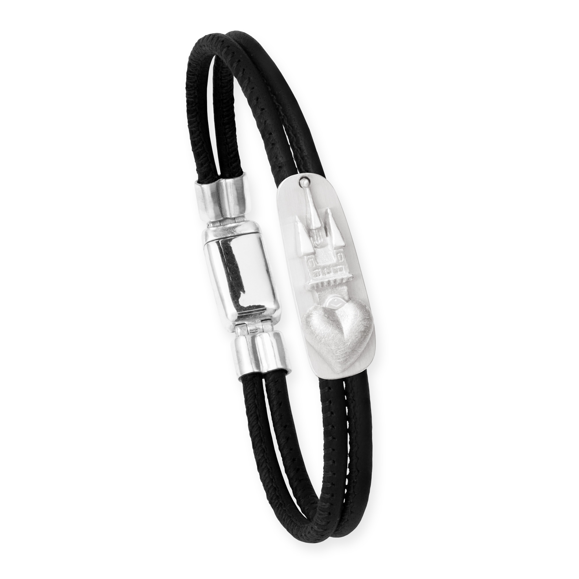 LESER Armband- Stadtturmherz Silber Straubing LESER Armband- Stadtturmherz Silber Straubing