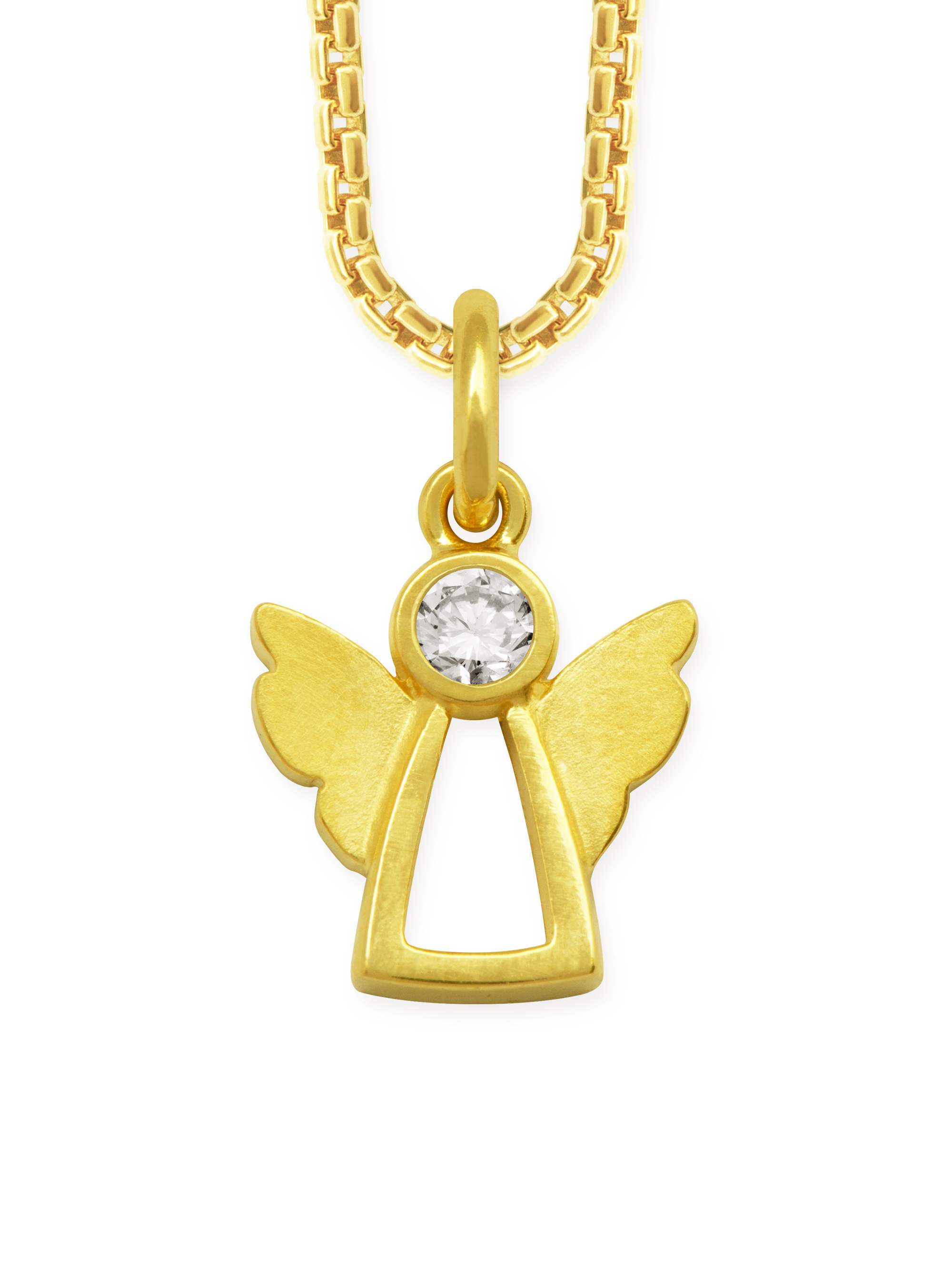 LESER Anhaenger- Engel 750 Gelbgold -Brillant-120629 LESER Anhaenger- Engel 750 Gelbgold -Brillant-120629