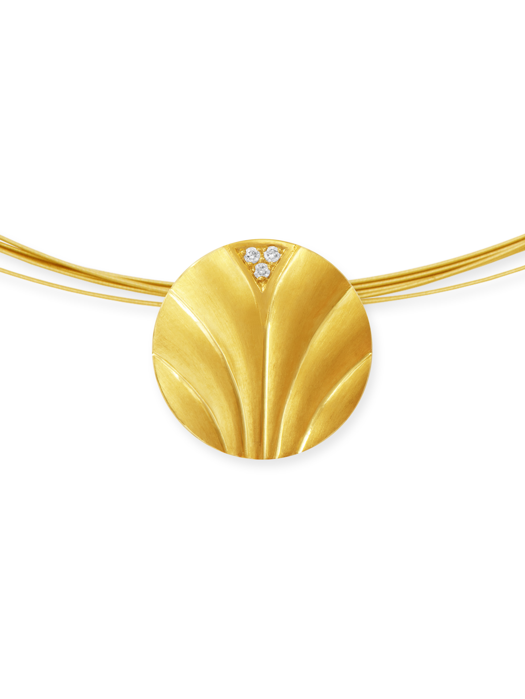 LESER Palme-Anhaenger-750GG-Brillanten