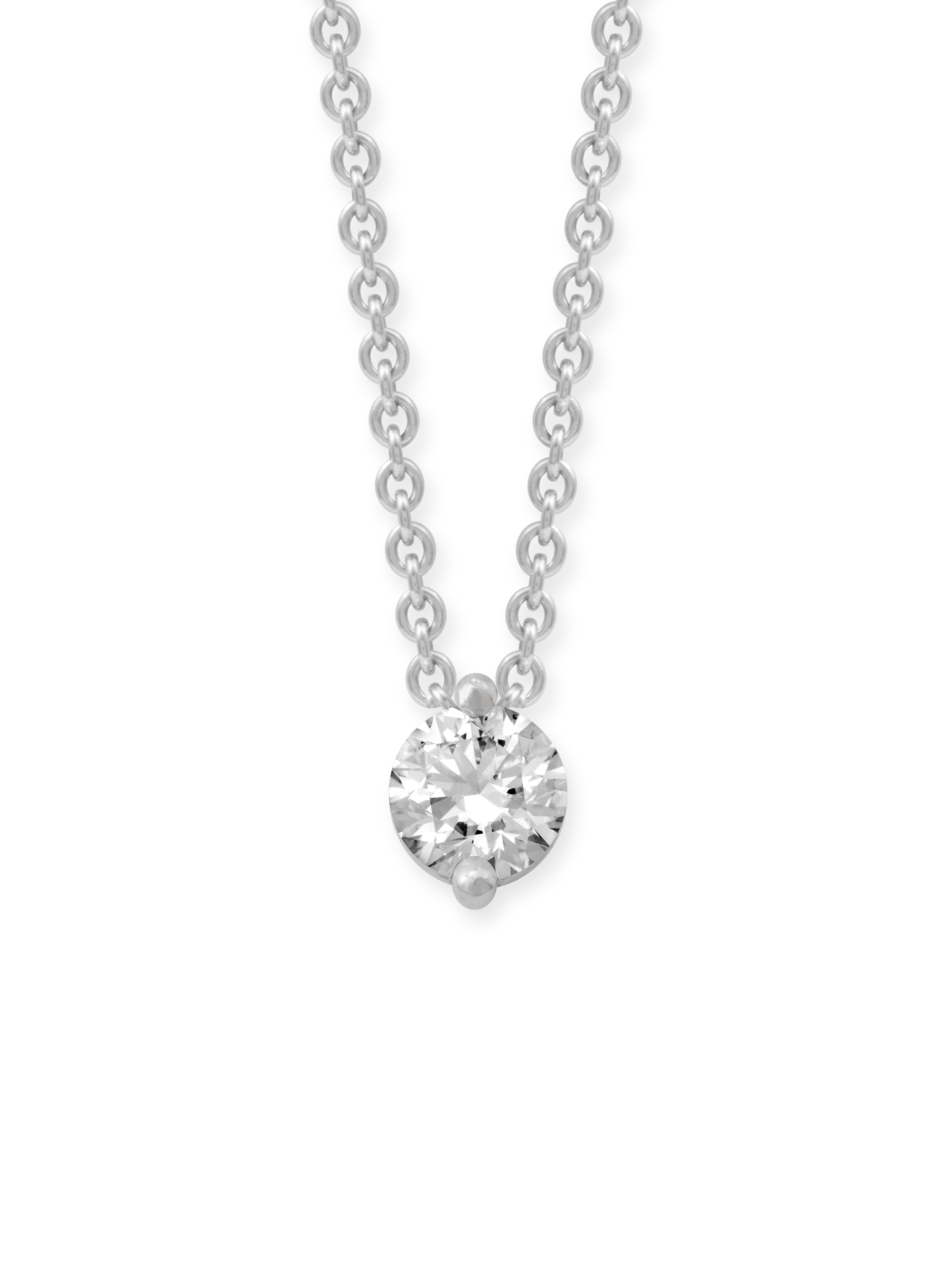 LESER-Collier-Ein-Hauch-von-Nichts-750WG-0,30ct LESER-Collier-Ein-Hauch-von-Nichts-750WG-0,30ct