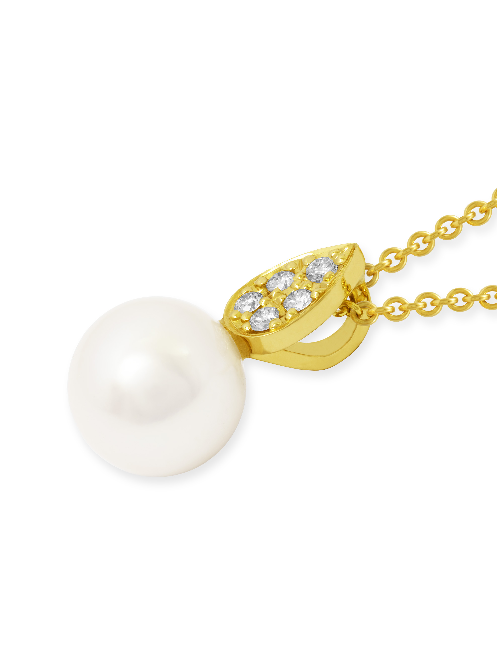 LESER Anhänger-Gelbgold-Peröe-Brillanten-122712