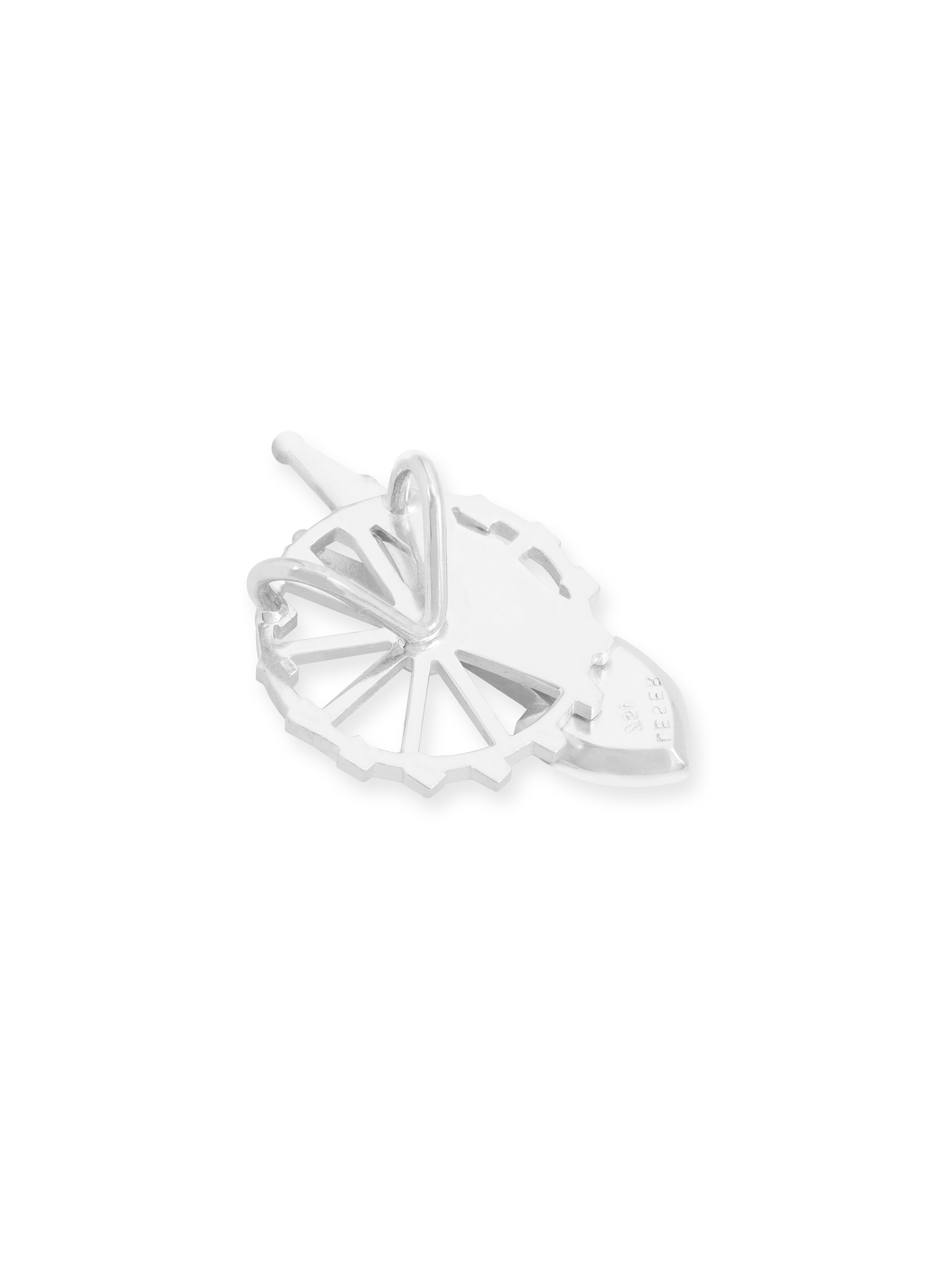 LESER Anhaenger- Stadtschmuck Riesenrad Straubing Silber