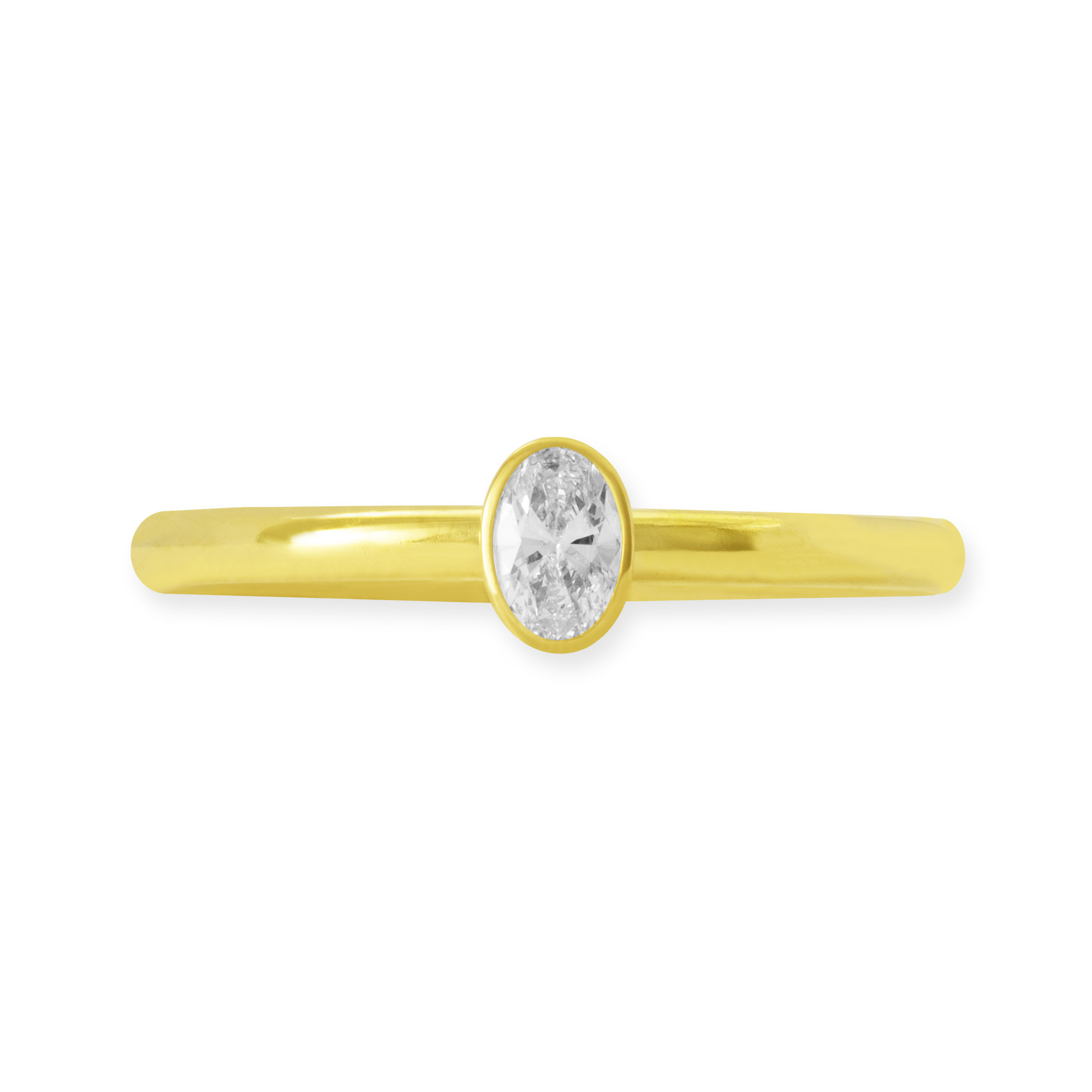 Ring mit Labordiamant