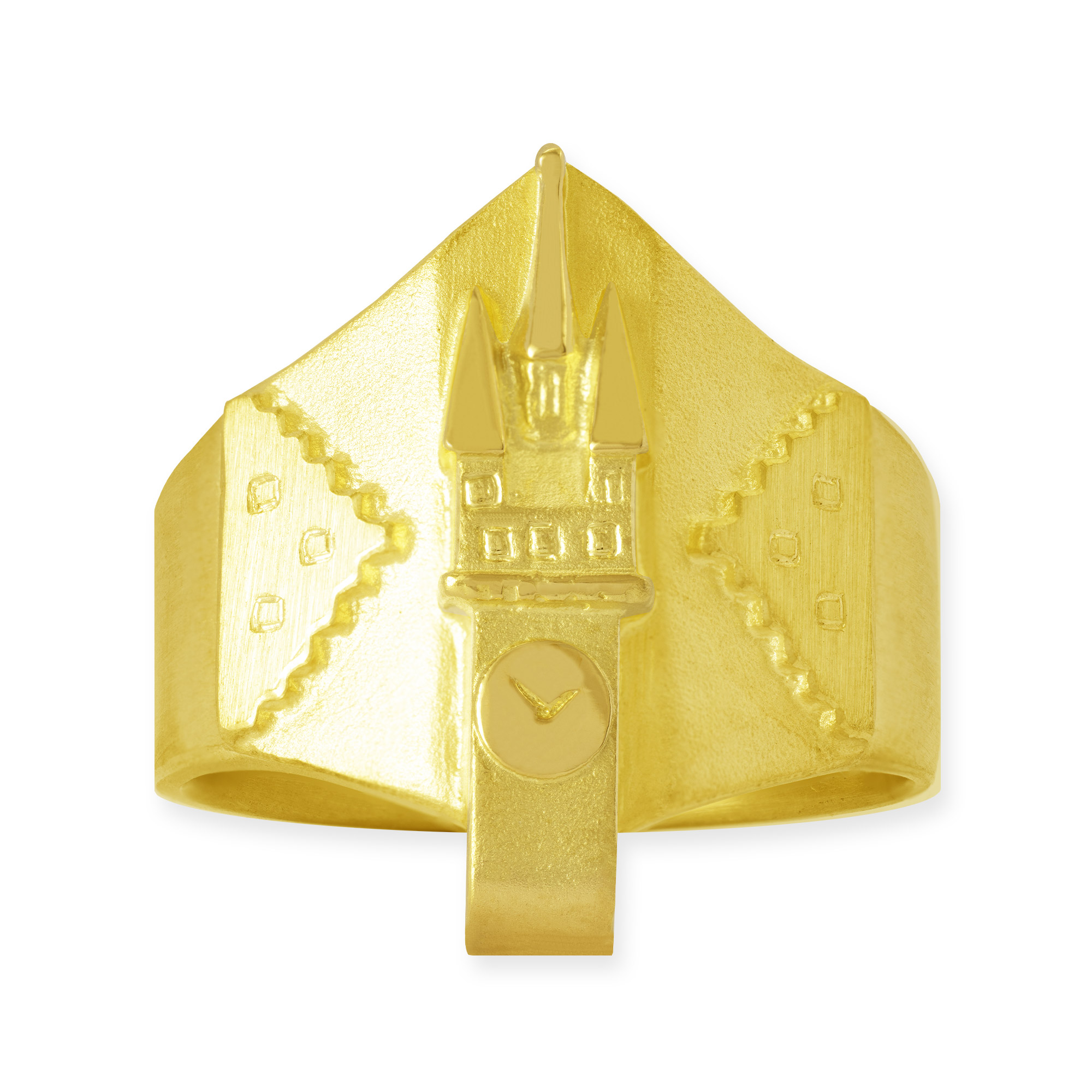 LESER Ring- Stadtturm Gelbgold