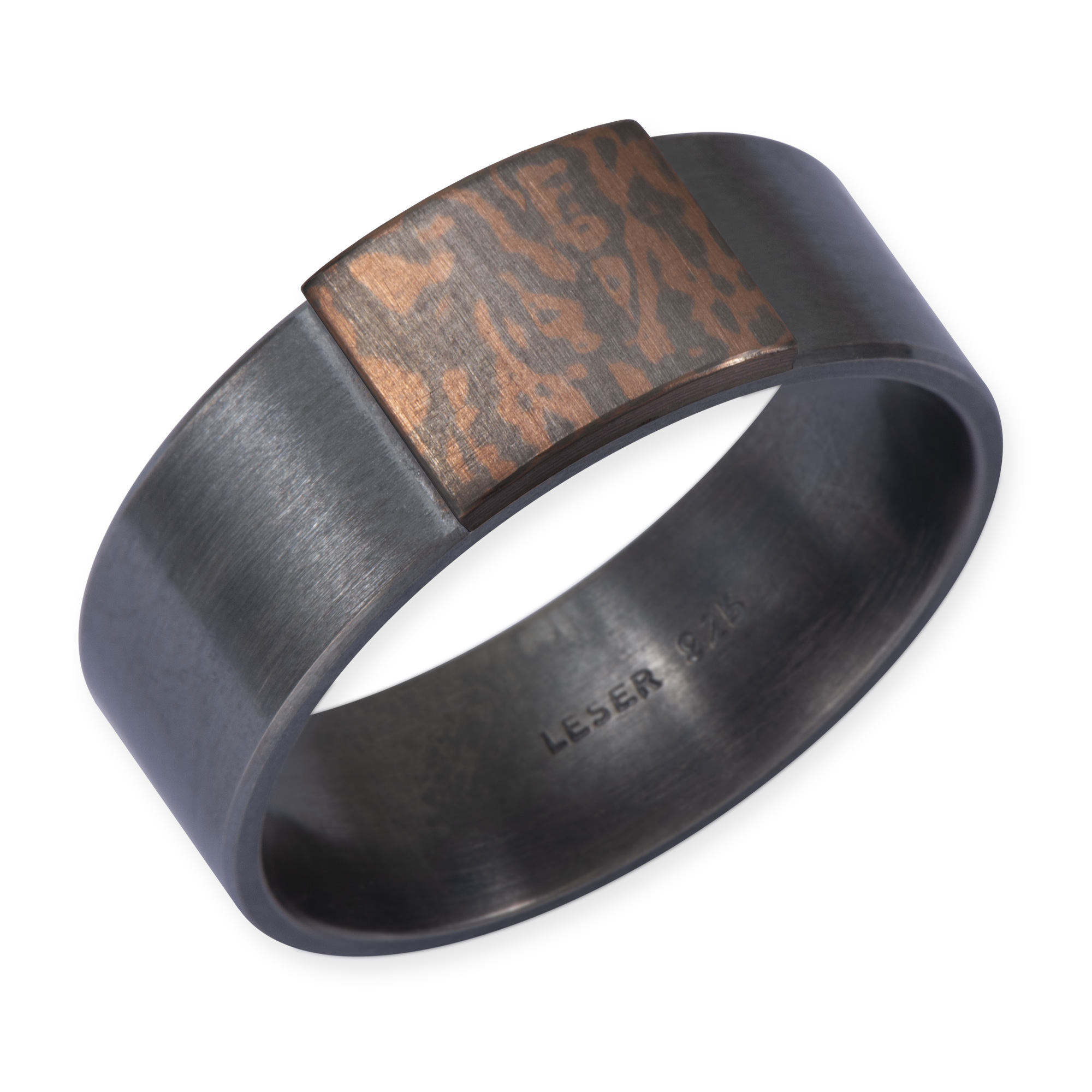 LESER Ring- Mokumegane Mannerschmuck LESER Ring- Mokumegane Mannerschmuck