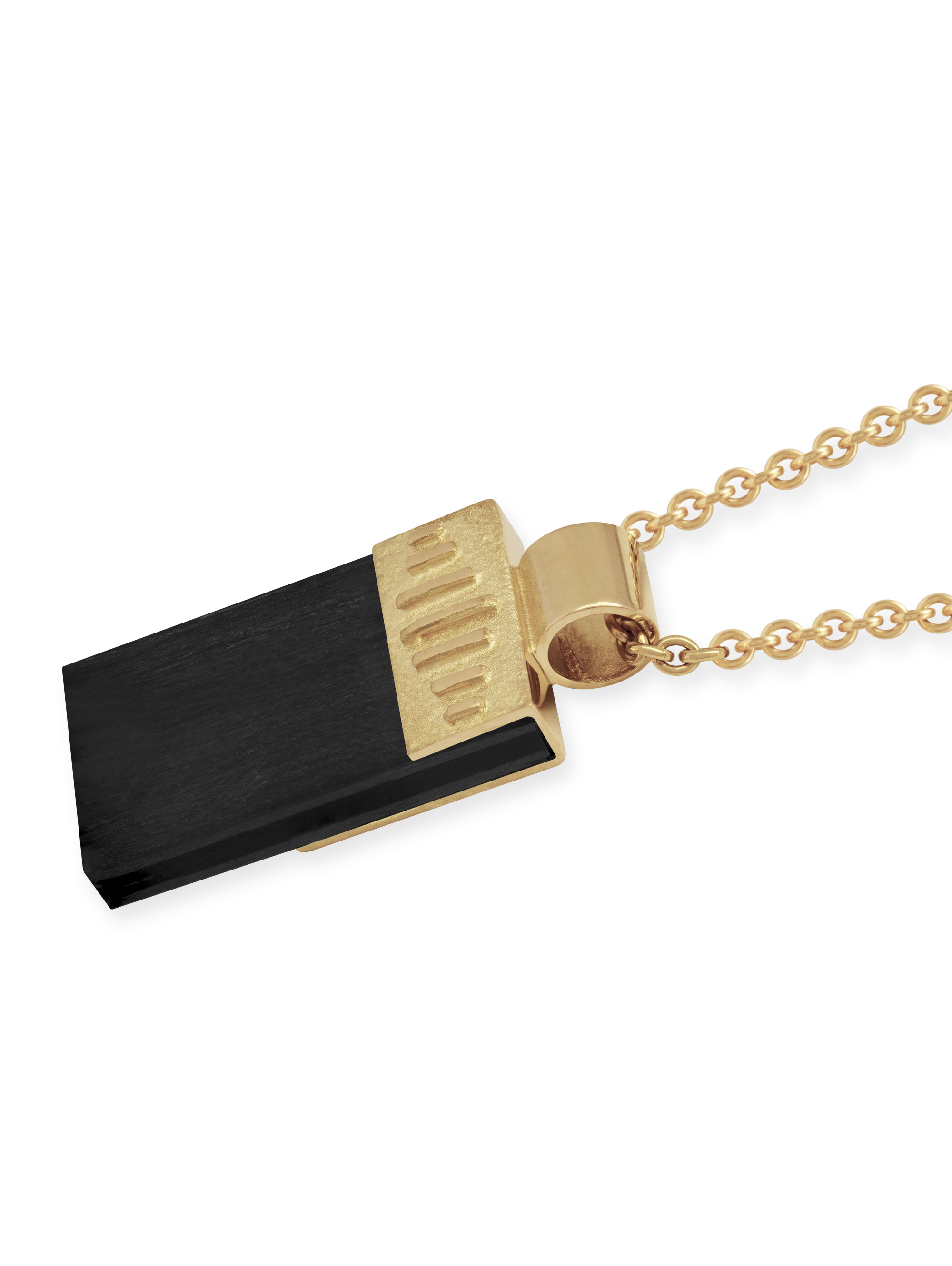 LESER Carbon-Anhaenger-750REG-120828 aus Roségold LESER Carbon-Anhaenger-750REG-120828 aus Roségold