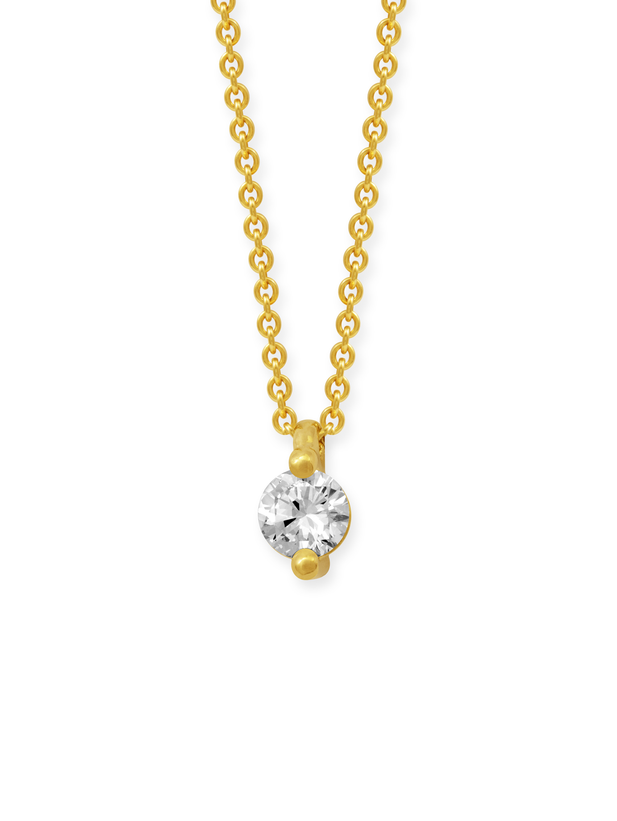 LESER-Collier-Ein-Hauch-von-Nichts-750GG-0,15ct LESER-Collier-Ein-Hauch-von-Nichts-750GG-0,15ct