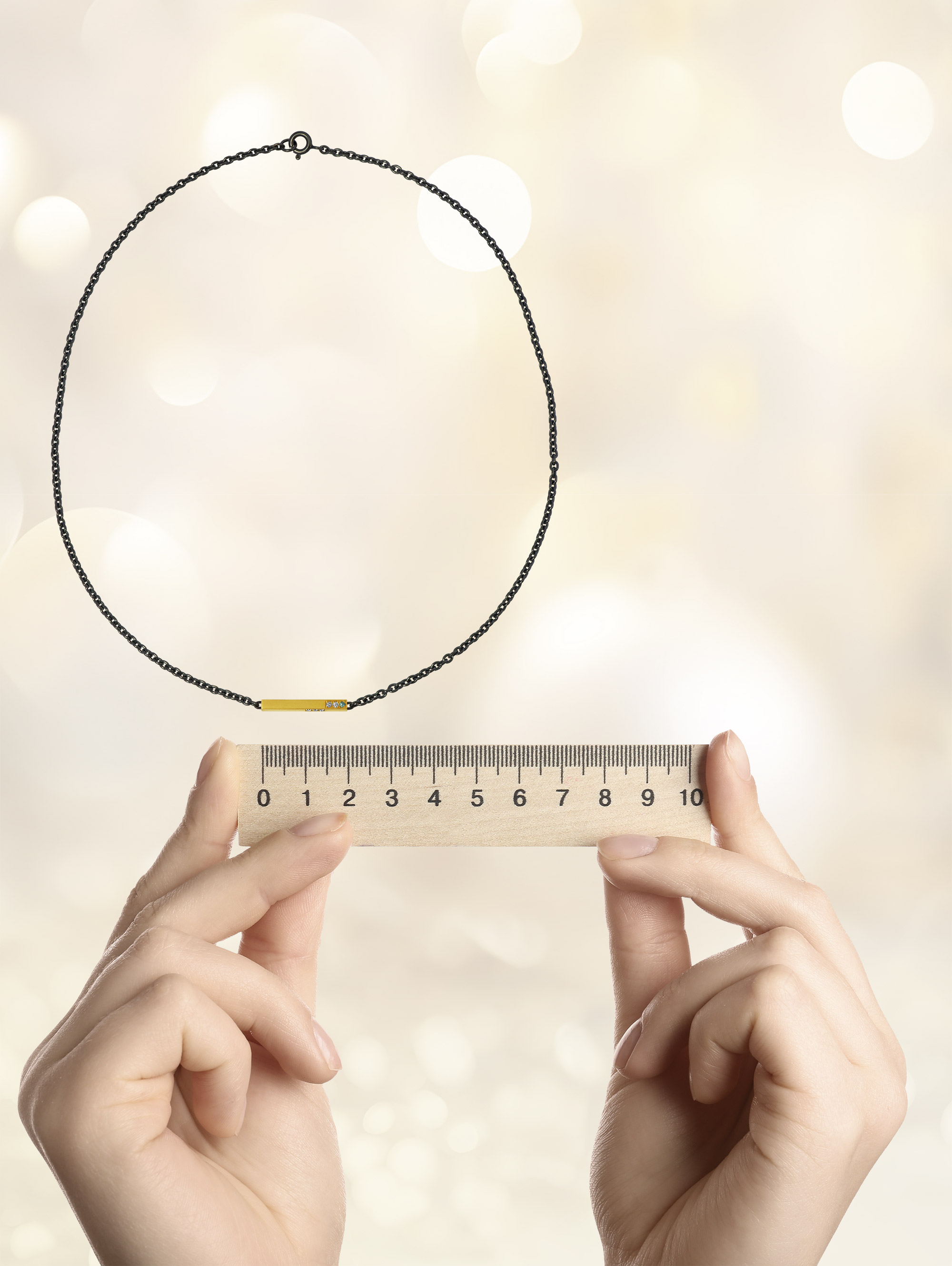 Schmuck mit Lineal -119018