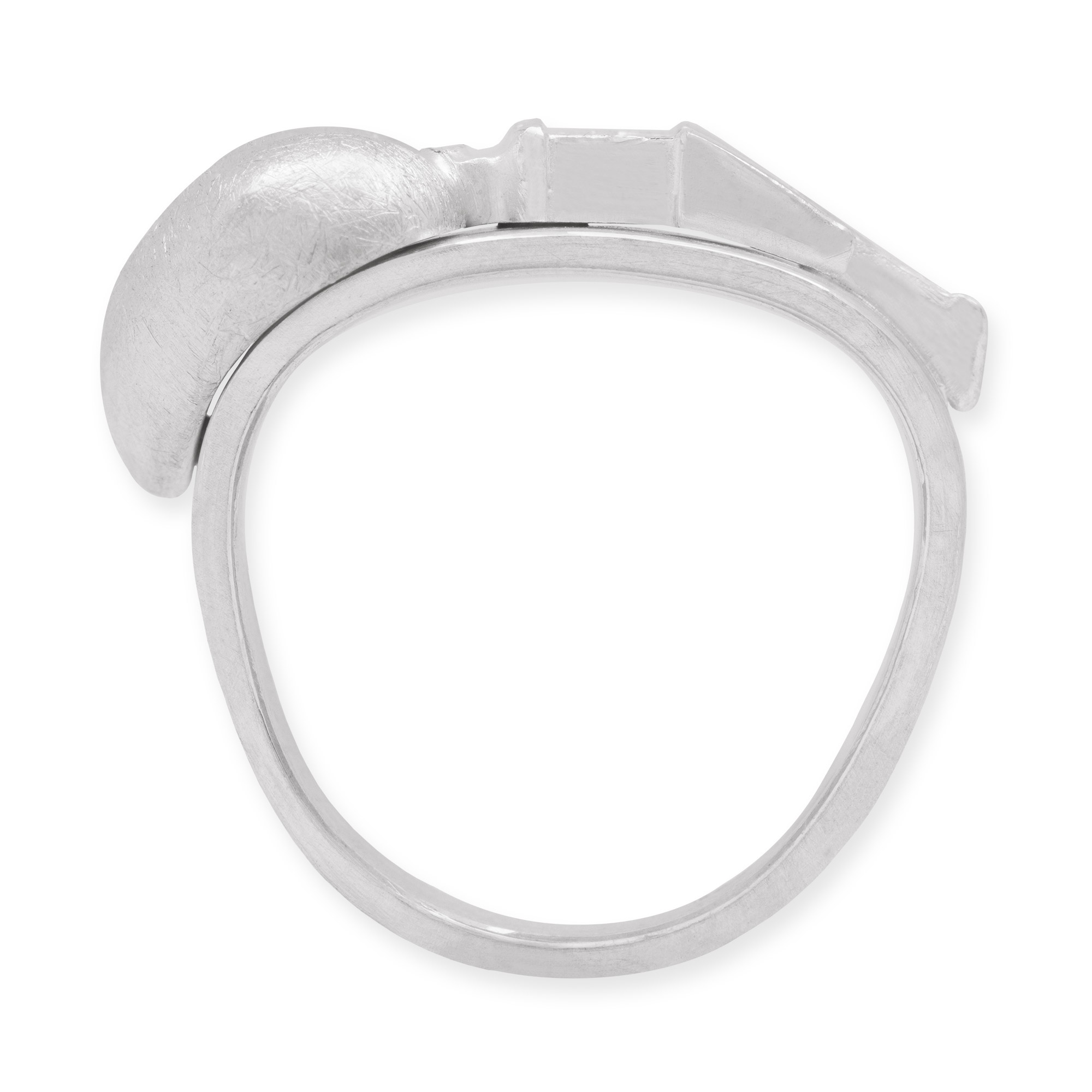 LESER Ring- Stadtturm Herz Weissgold Straubing