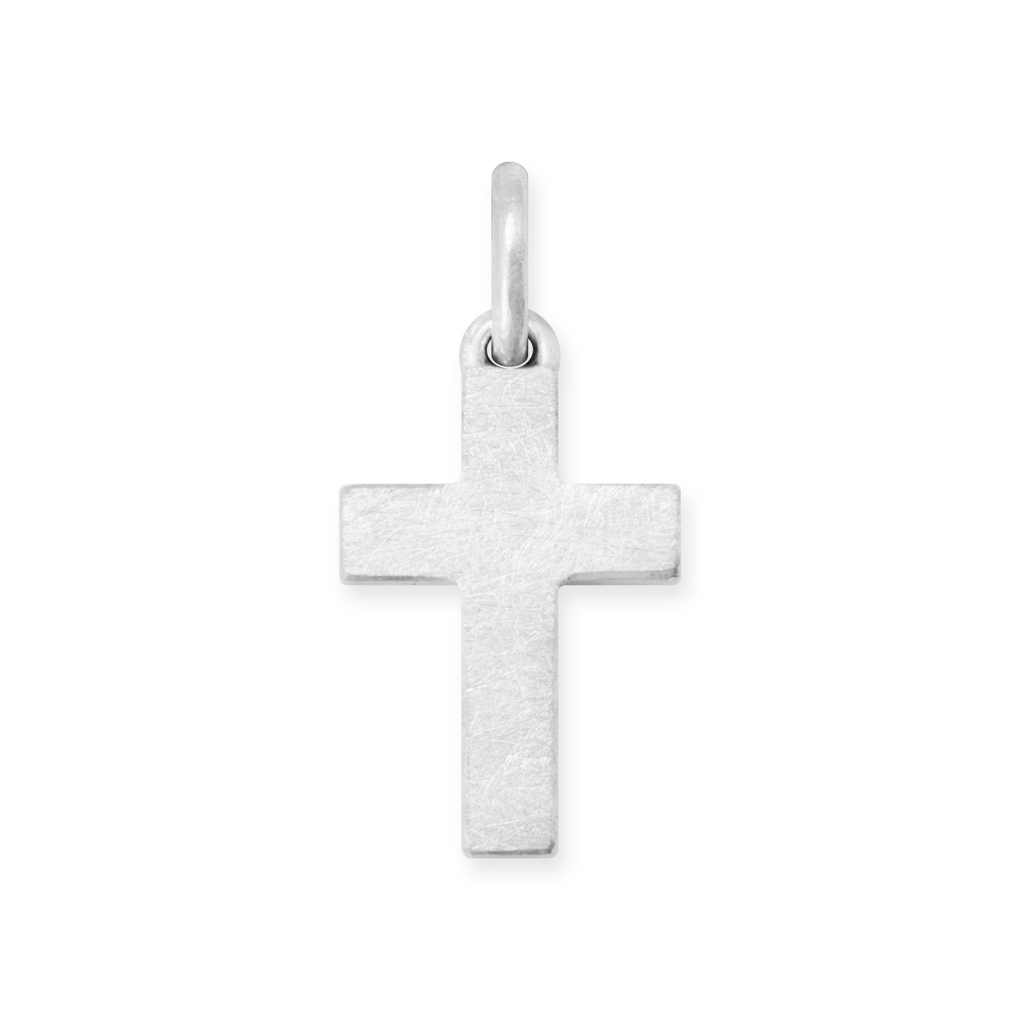 LESER Anhaenger-Kreuz-925Silber-Matt LESER Anhaenger-Kreuz-925Silber-Matt