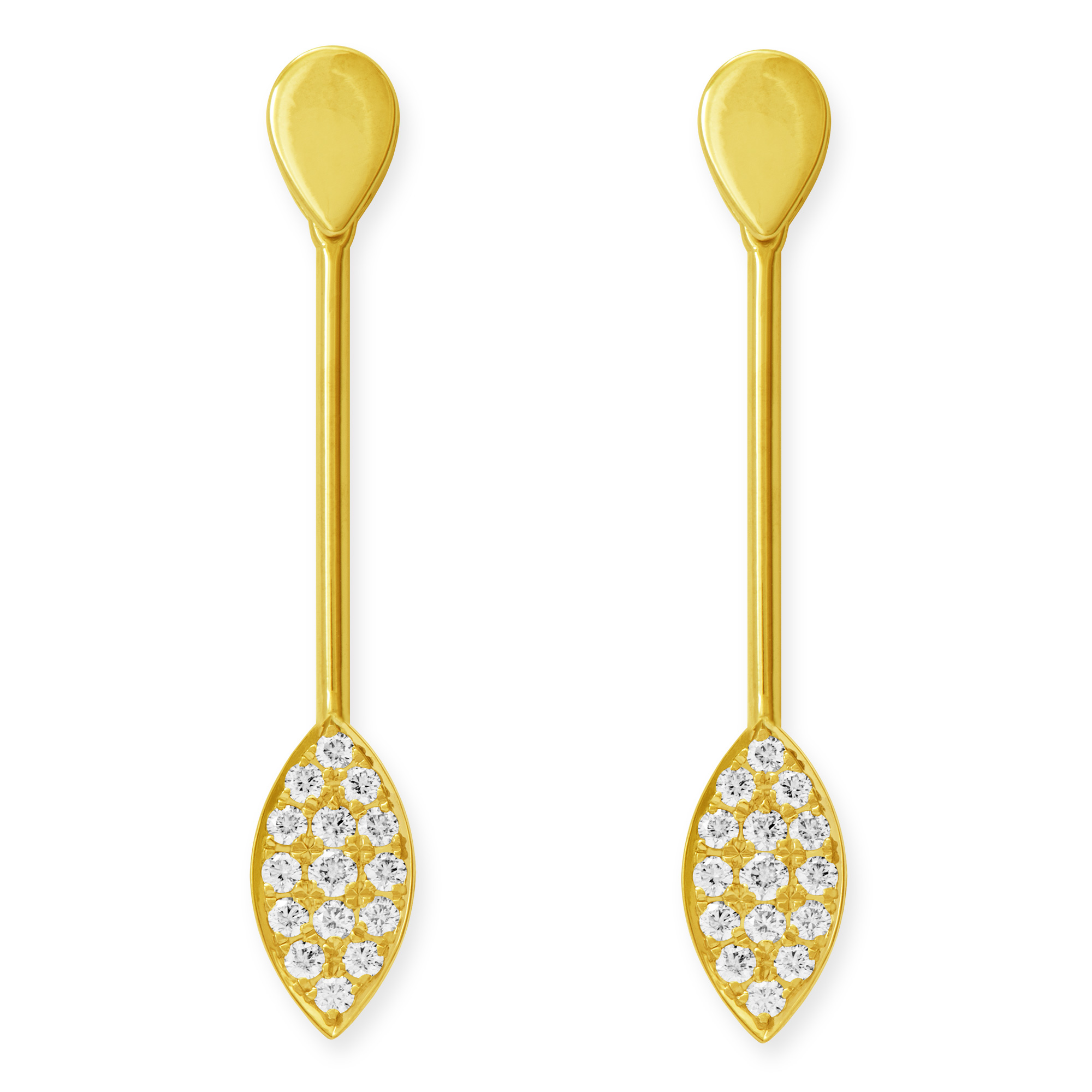 LESER Ohrstecker-Navett-Gross-750GG-Brillanten LESER Ohrstecker-Navett-Gross-750GG-Brillanten