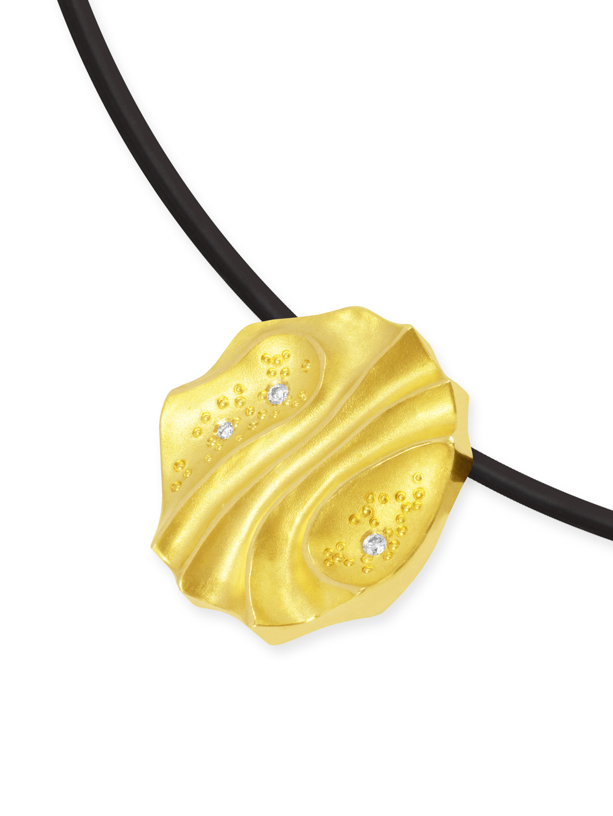 LESER Duene-Anhaenger Mittel-750GG-Brillanten-101761 LESER Duene-Anhaenger Mittel-750GG-Brillanten-101761