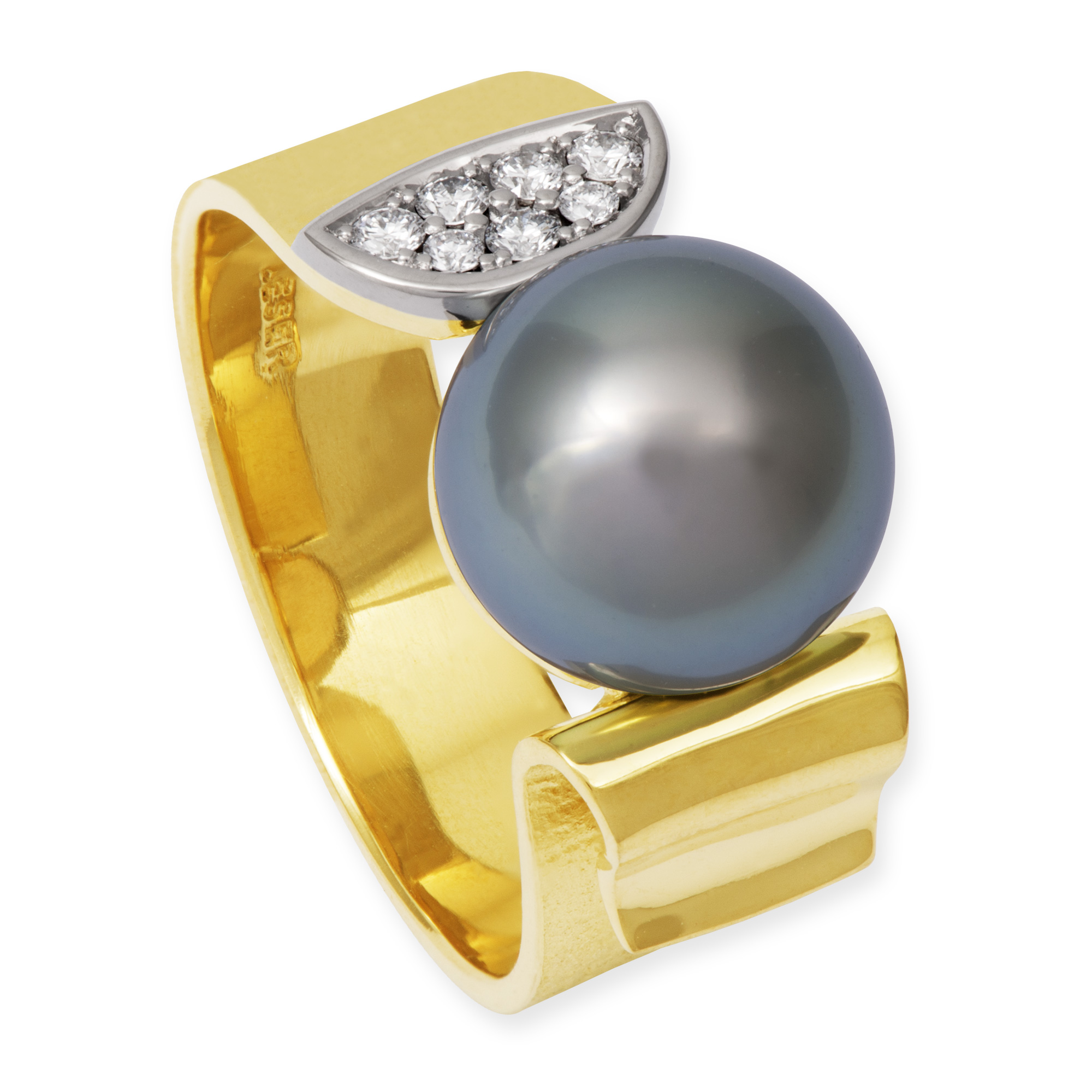 LESER Ring-Tahiti Perle 750 Gelbgold-106381 LESER Ring-Tahiti Perle 750 Gelbgold