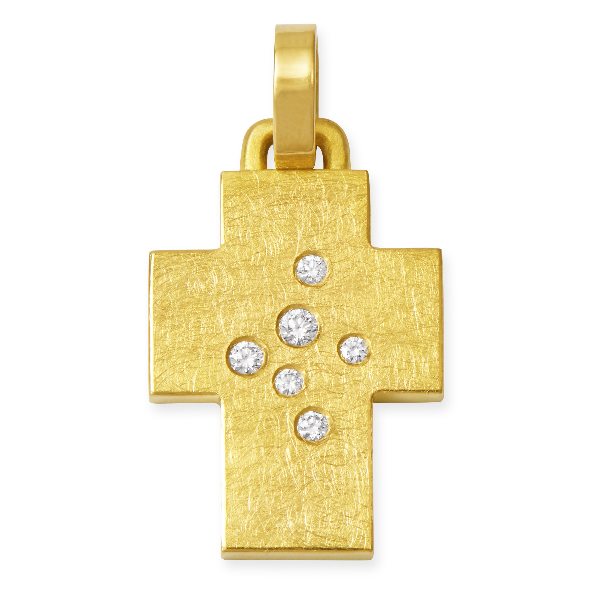 LESER Anhaenger- Kreuze  750 Gelbgold Brillanten LESER Anhaenger- Kreuze  750 Gelbgold Brillanten